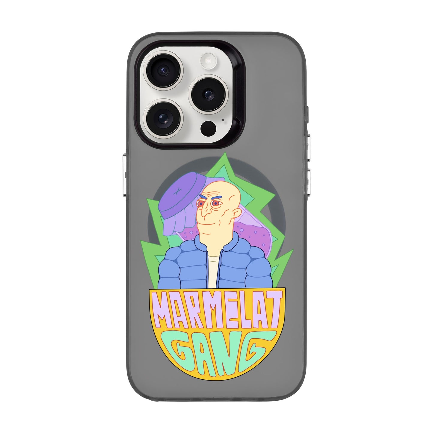 MARMELAT GANG-iPhone 15 Pro Hold Kılıf MagSafe Özellikli