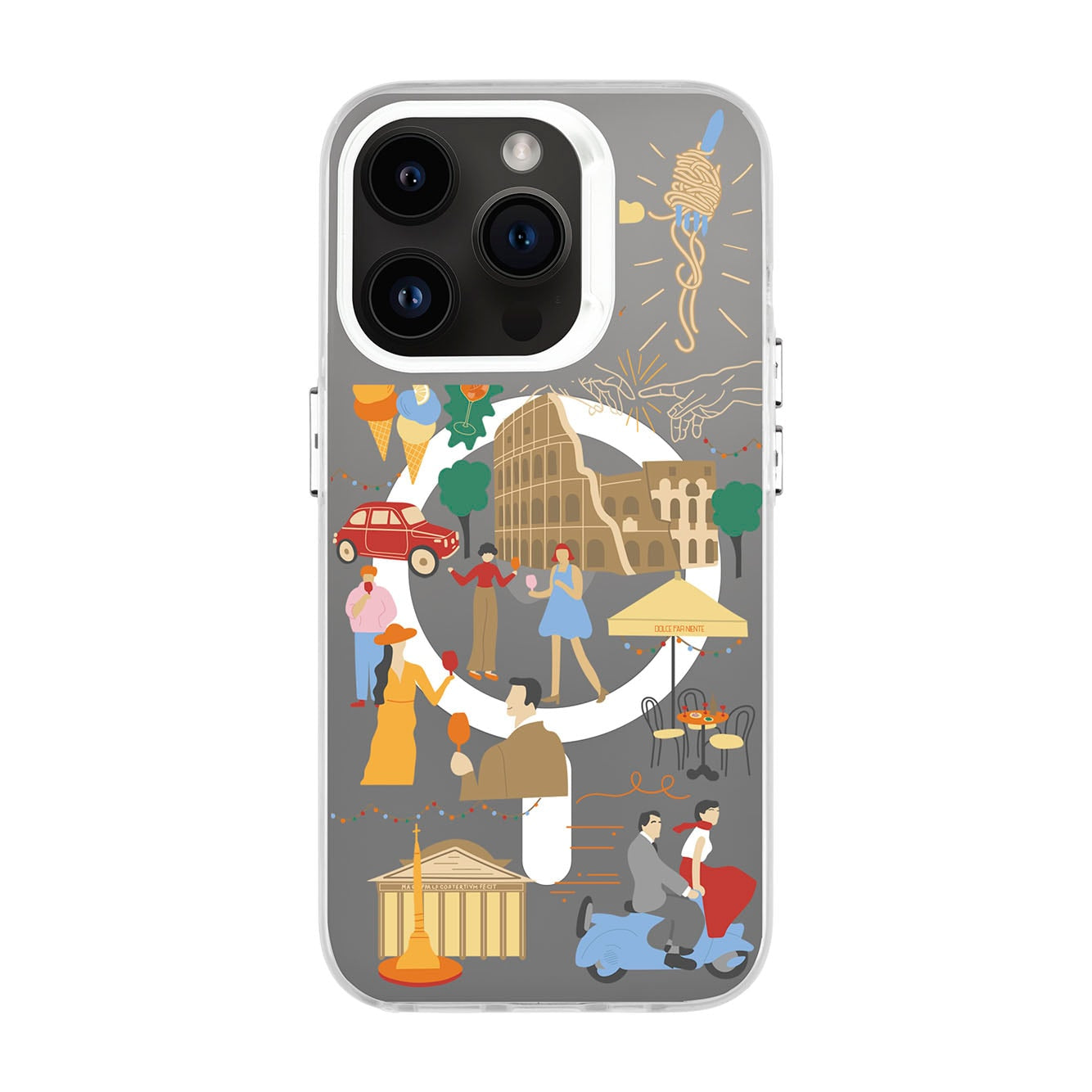 ROMA-iPhone 13 Pro Hold Kılıf MagSafe Özellikli