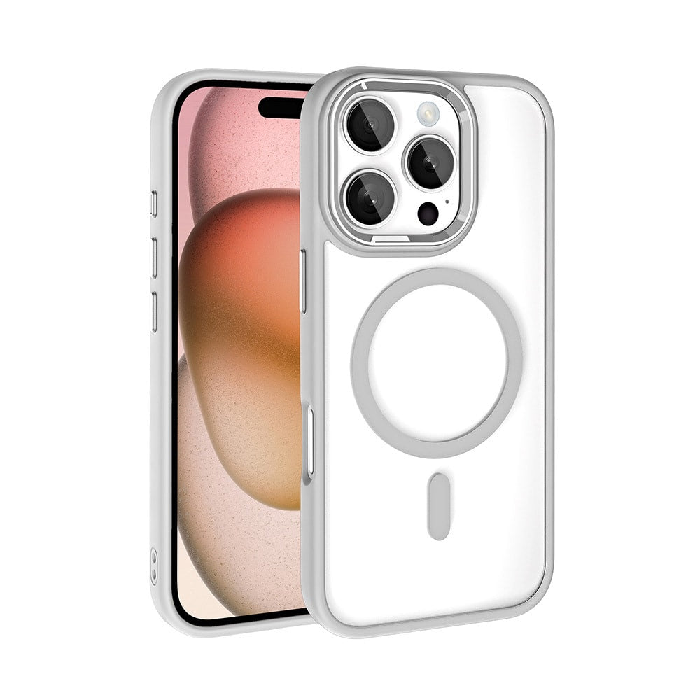 NEW-iPhone 16 Pro Max Hyaline Kılıf MagSafe Özellikli