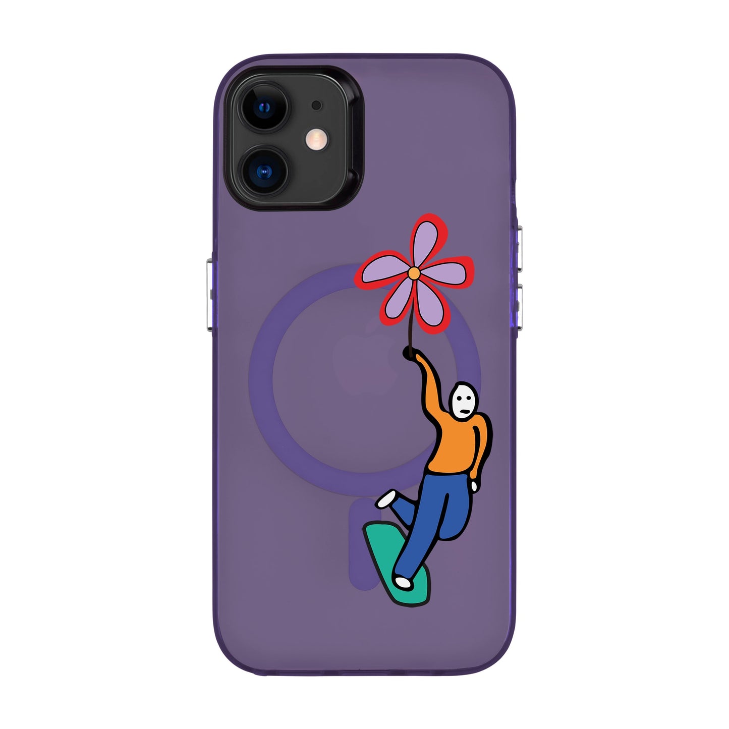 SKATEBOARDER-iPhone 11 Hold Kılıf MagSafe Özellikli