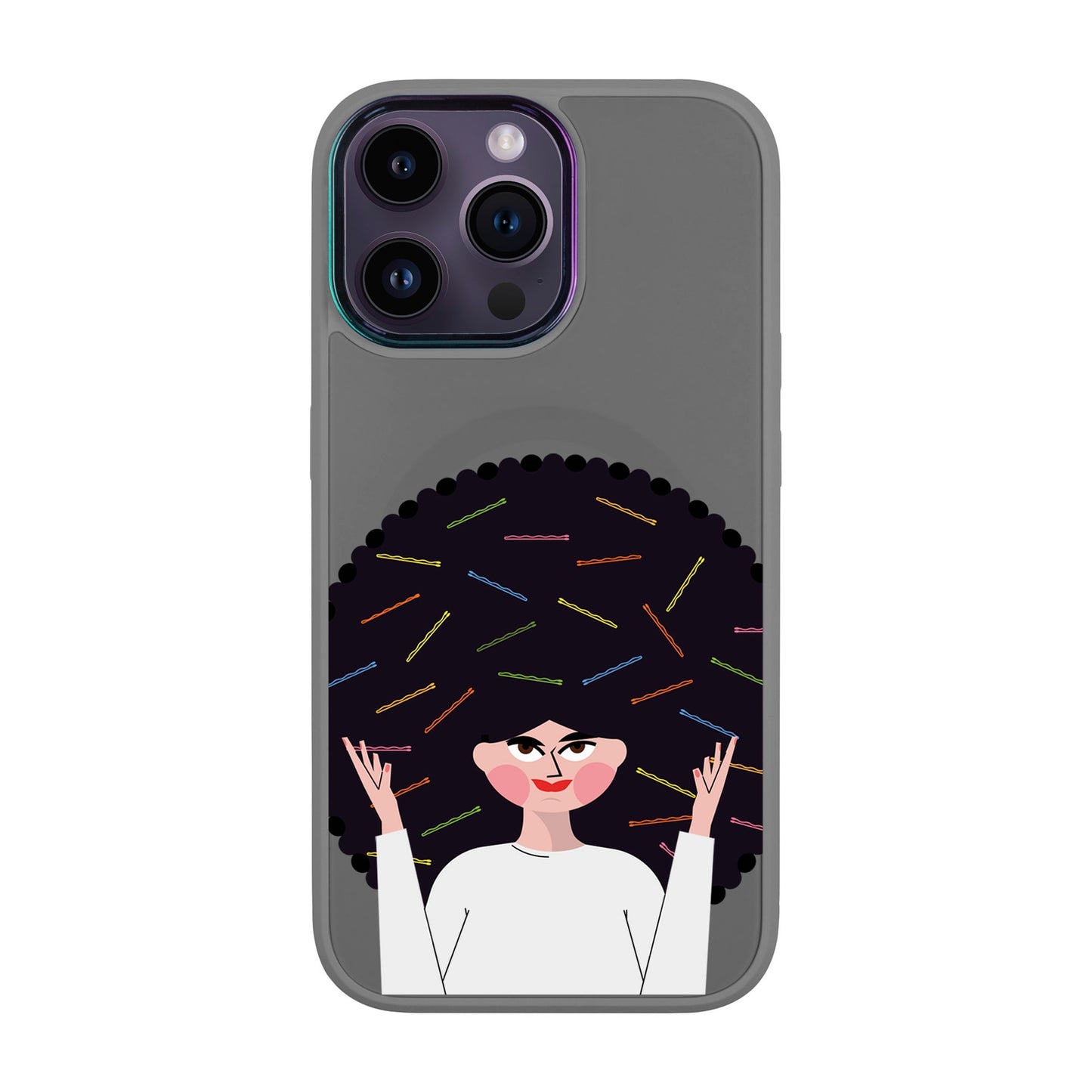 TANGLES OF HAPPINESS-iPhone 14 Pro Max Vigor Kılıf MagSafe Özellikli