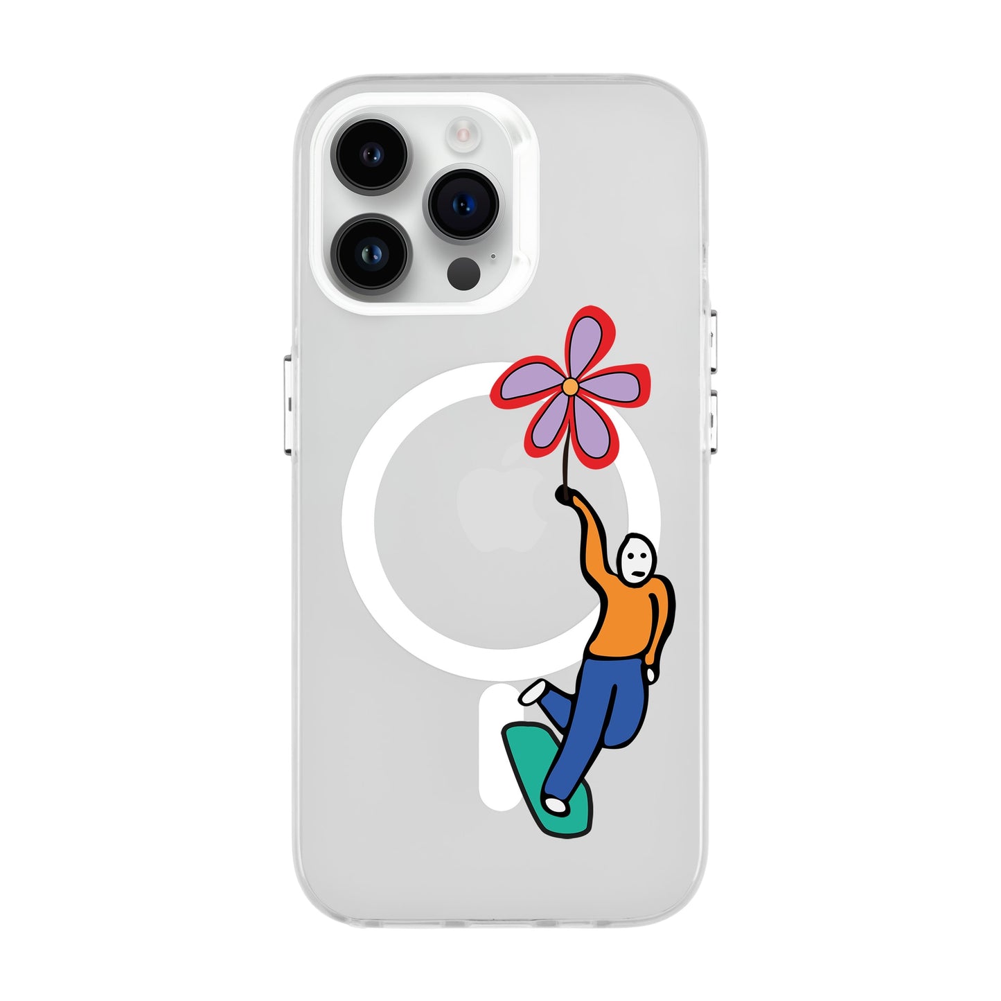 SKATEBOARDER-iPhone 14 Pro Max Hold Kılıf MagSafe Özellikli