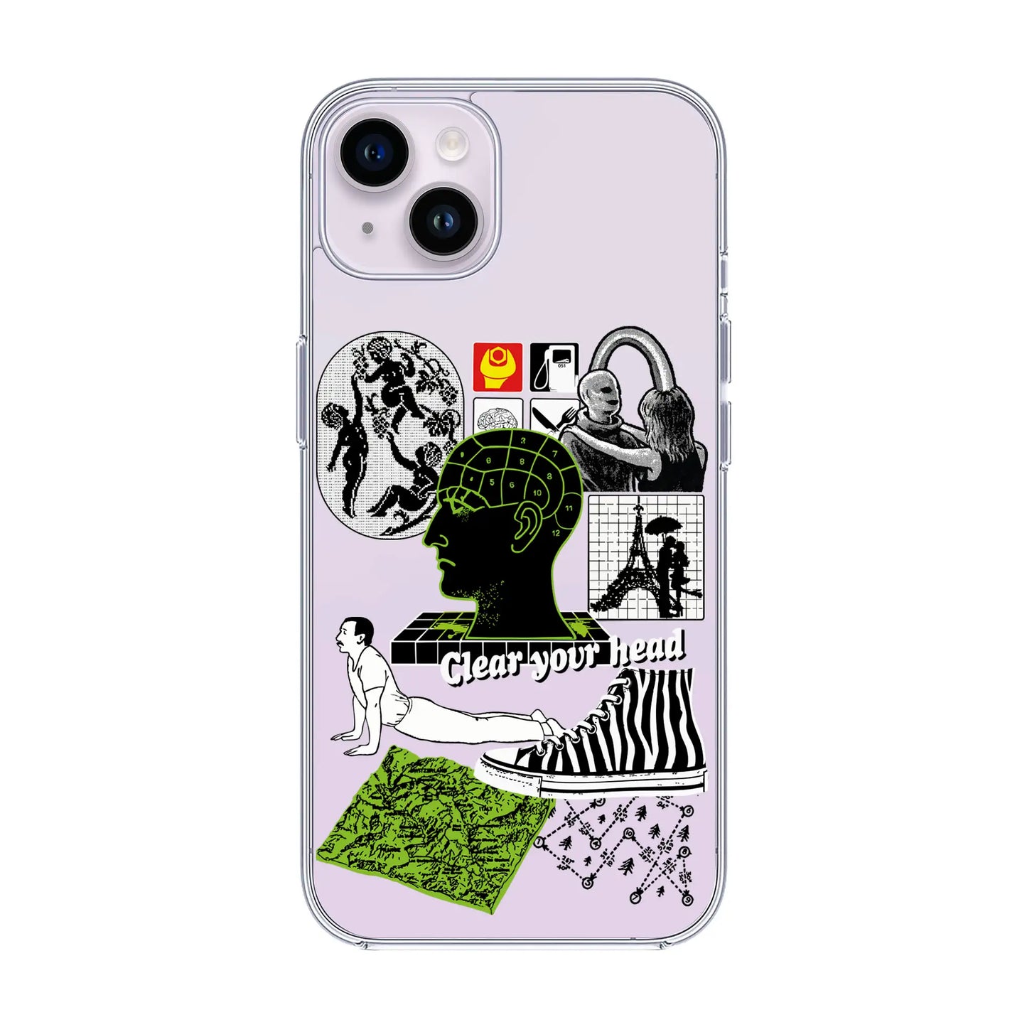 CLEAR YOUR HEAD-iPhone 14 Plus Solid Kılıf
