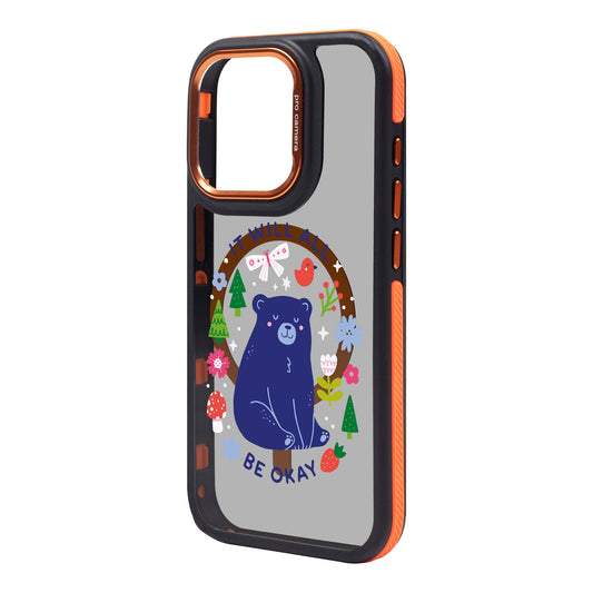 BE OKAY-Dark Kılıf MagSafe Özellikli - iPhone 15 Pro