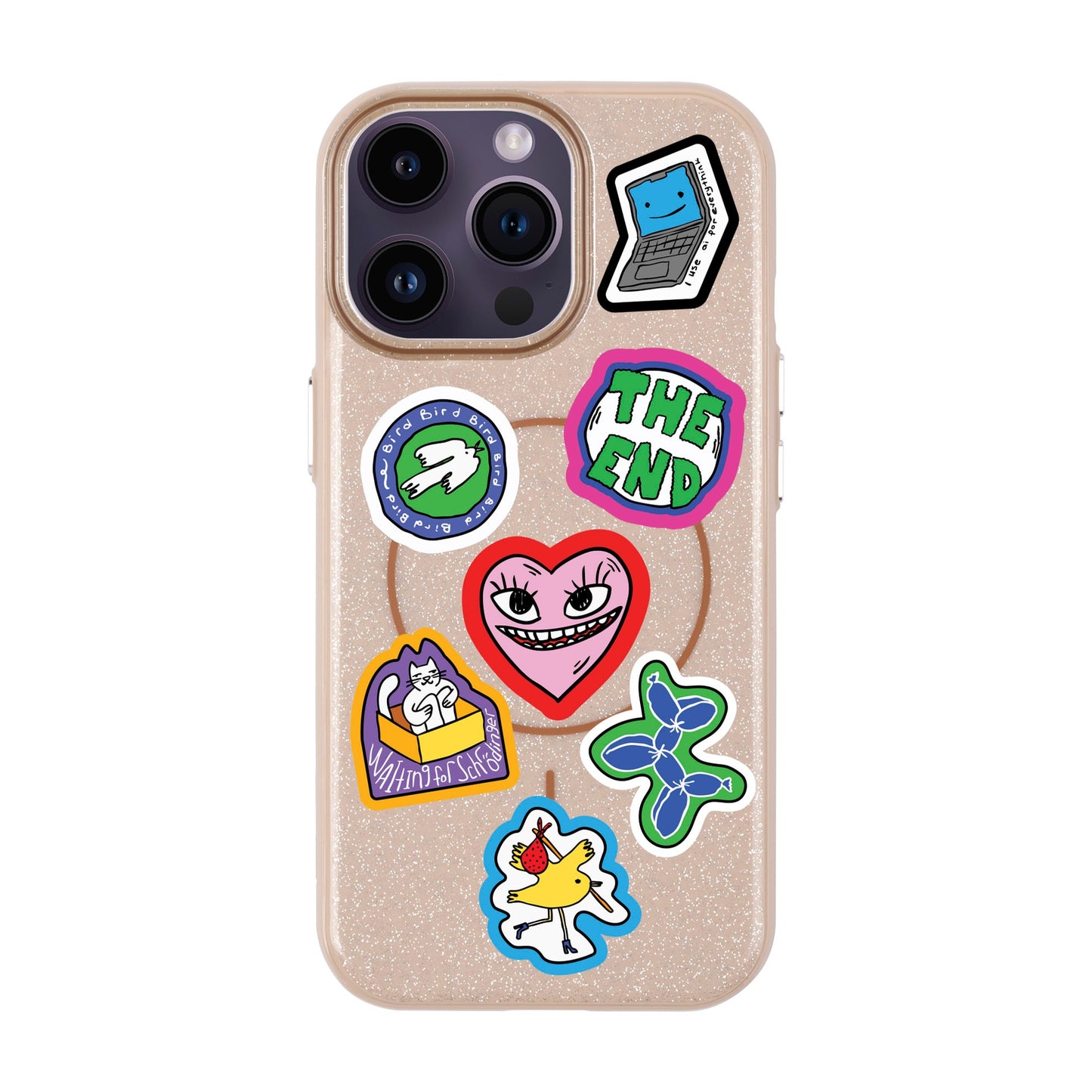 TŌTEN STICKERZ-iPhone 14 Pro Max Radiant Kılıf MagSafe Özellikli