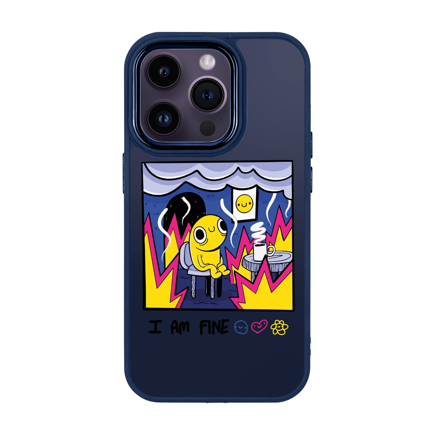 I AM FINE-iPhone 14 Pro Proof Kılıf