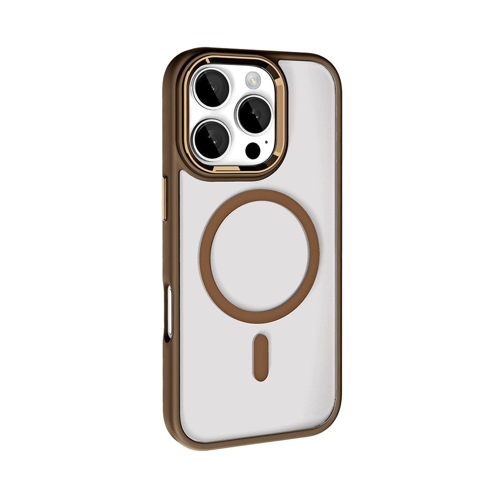 NEW-iPhone 16 Pro Max Hyaline Kılıf MagSafe Özellikli