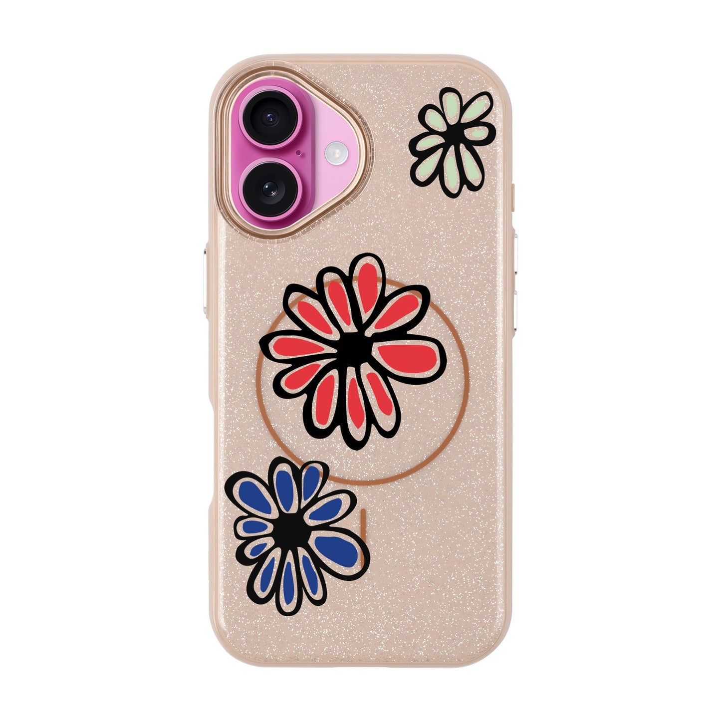 FLORIST-iPhone 16 Plus Radiant Kılıf MagSafe Özellikli