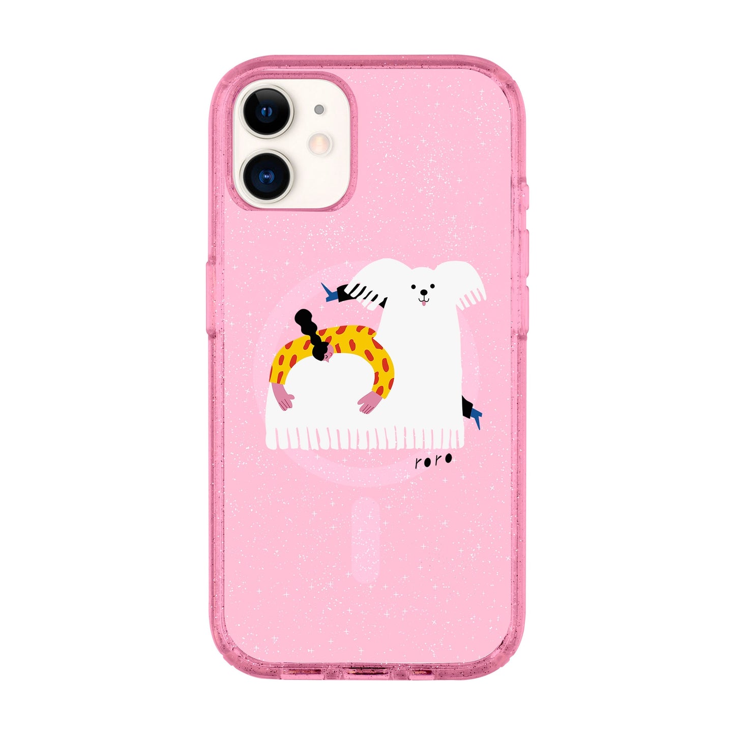 FANCY DOG-iPhone 11 Shiny Kılıf MagSafe Özellikli