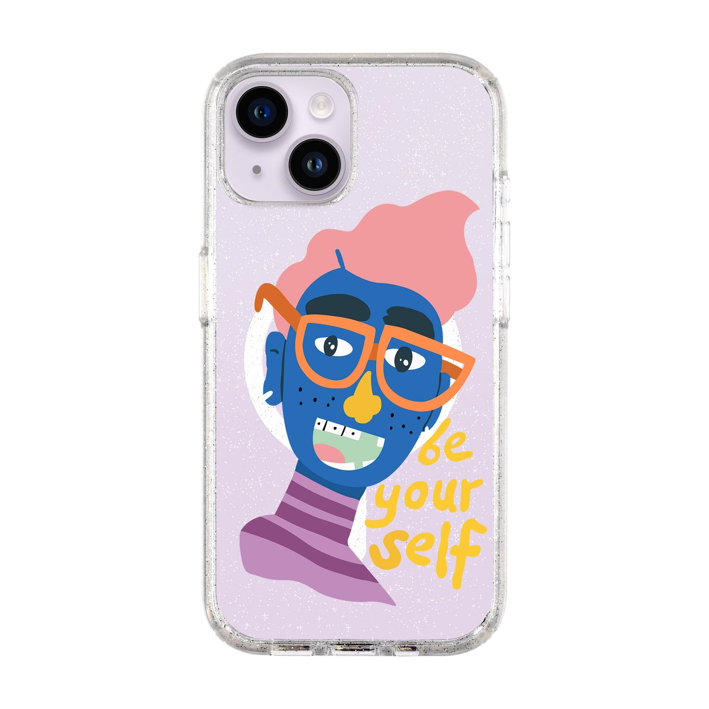 BE YOUR SELF-iPhone 13 Shiny Kılıf MagSafe Özellikli