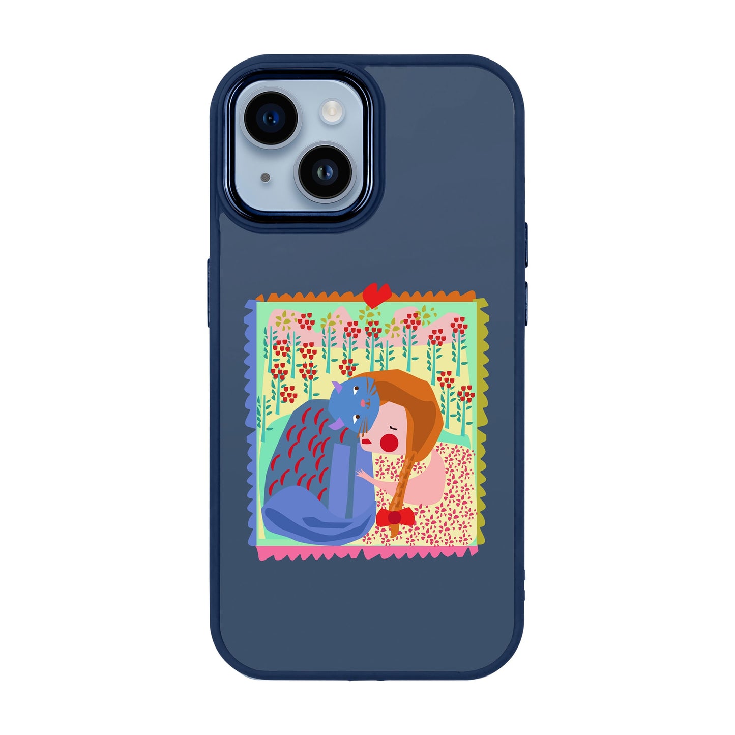 KEDİ POSTA PULU-iPhone 13 Proof Kılıf