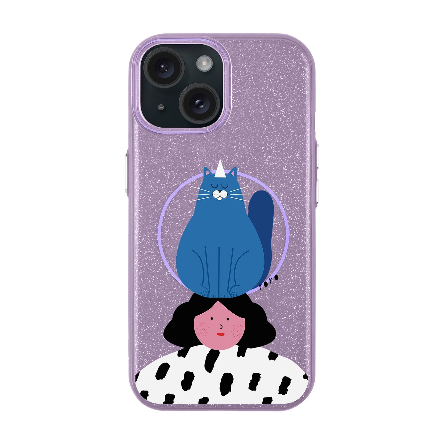 NAUGHTY CAT-iPhone 15 Plus Radiant Kılıf MagSafe Özellikli