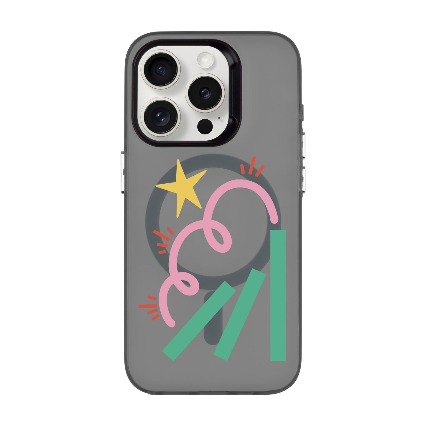 DOMINO-iPhone 15 Pro Hold Kılıf MagSafe Özellikli
