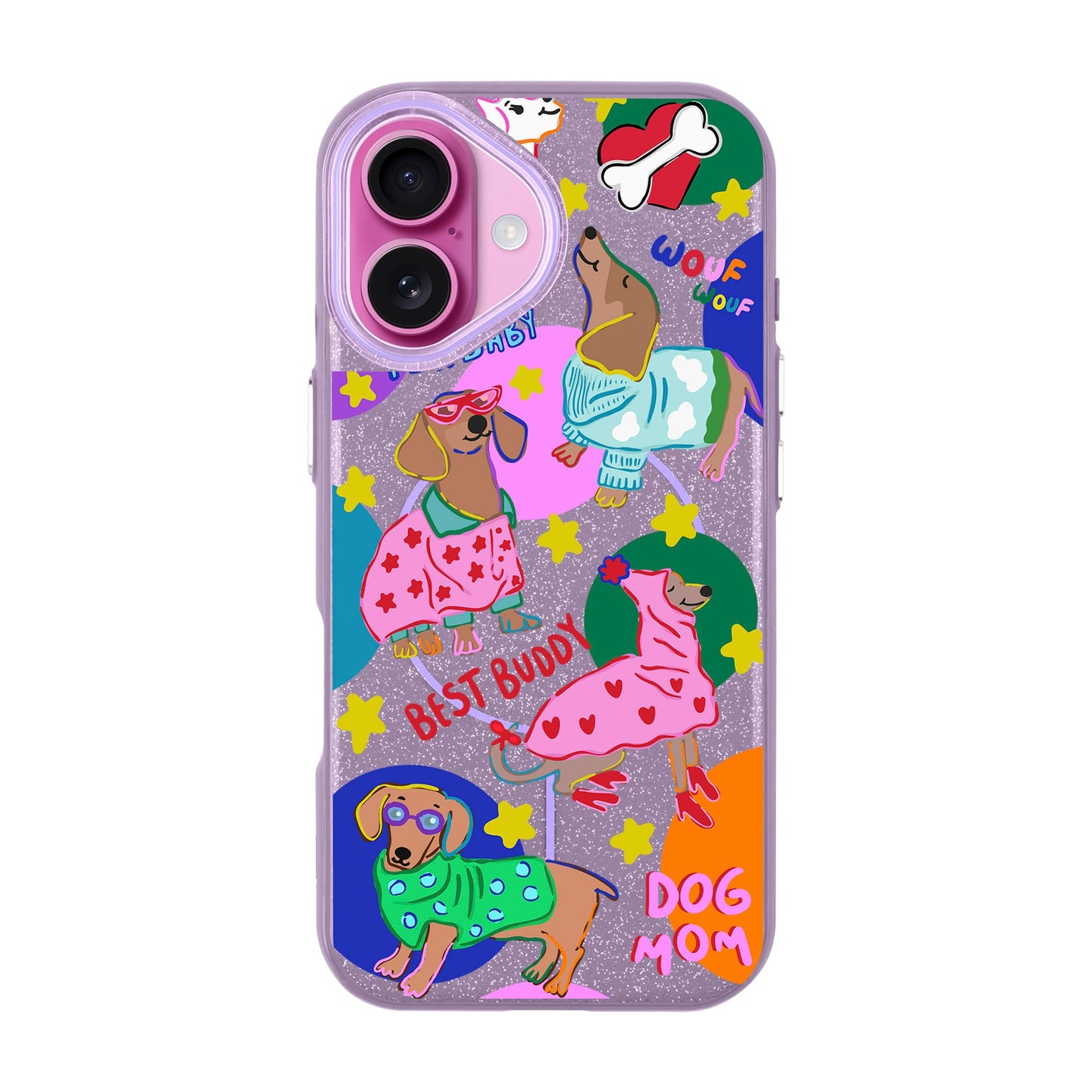 DOG MOM-iPhone 16 Radiant Kılıf MagSafe Özellikli