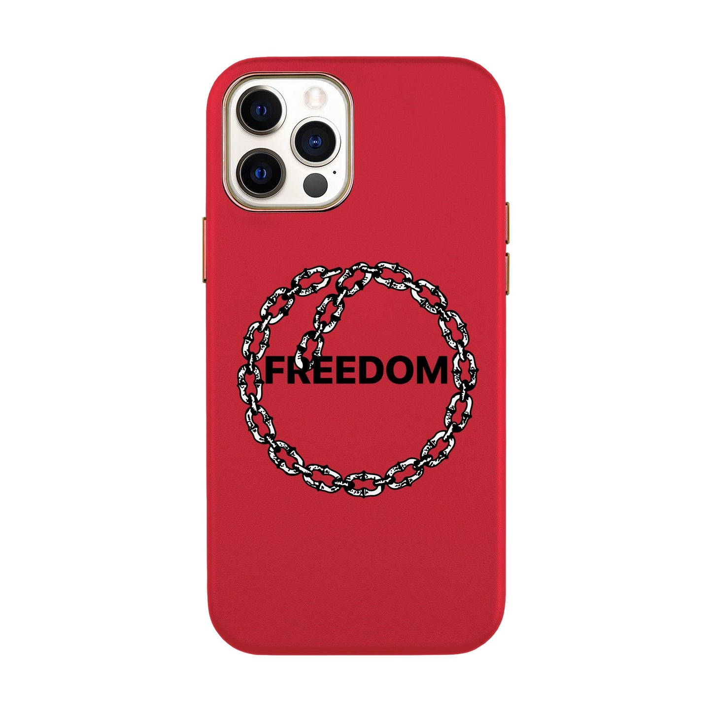 FREEDOM-iPhone XR Leather Kılıf