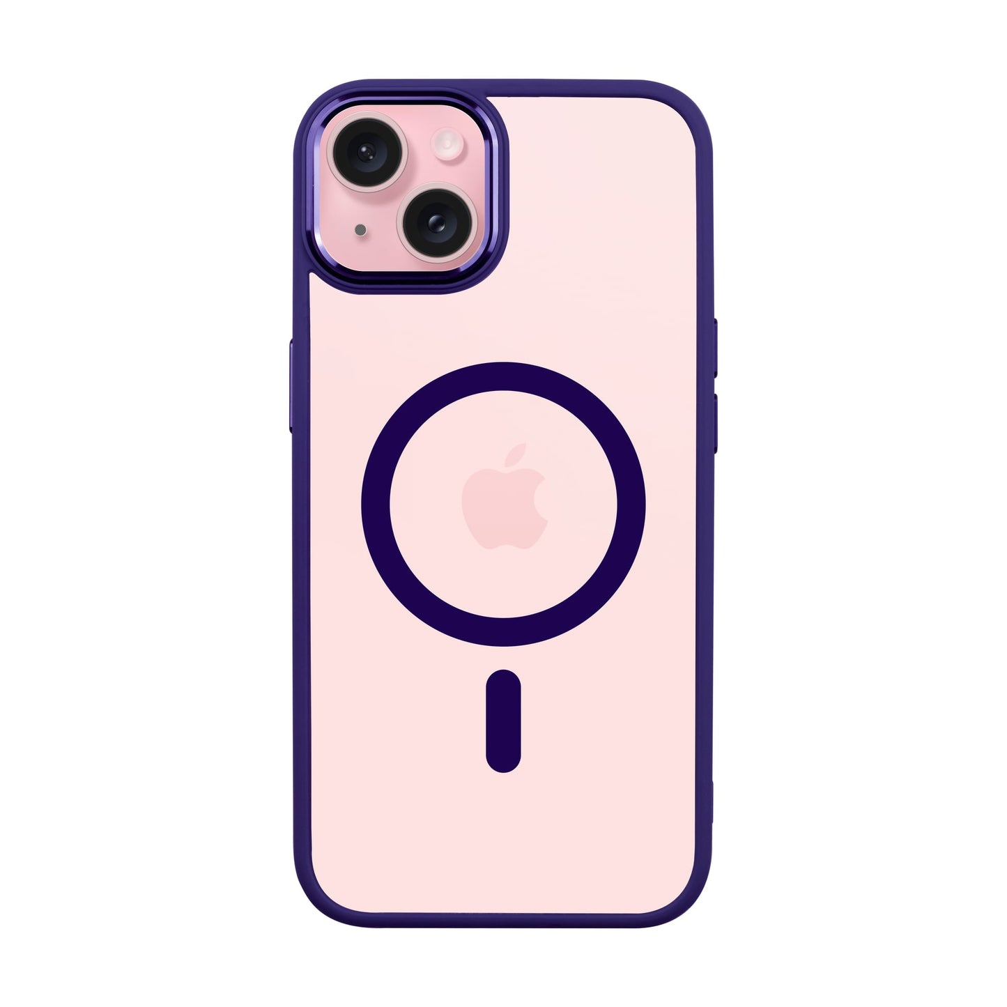 NEW-iPhone 15 Plus Hyaline Kılıf MagSafe Özellikli