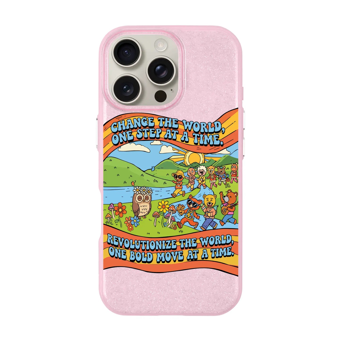 CHANGE THE WORLD-iPhone 16 Pro Max Radiant Kılıf MagSafe Özellikli