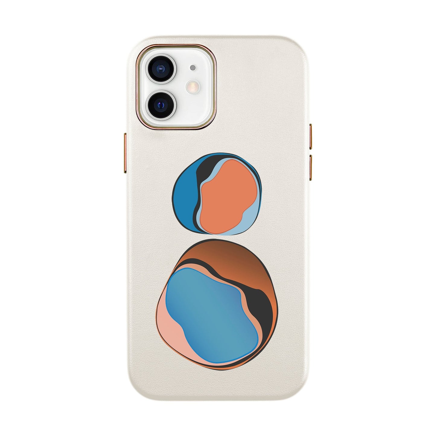 LOOKING FOR GEMS-iPhone 12 Mini Leather Kılıf