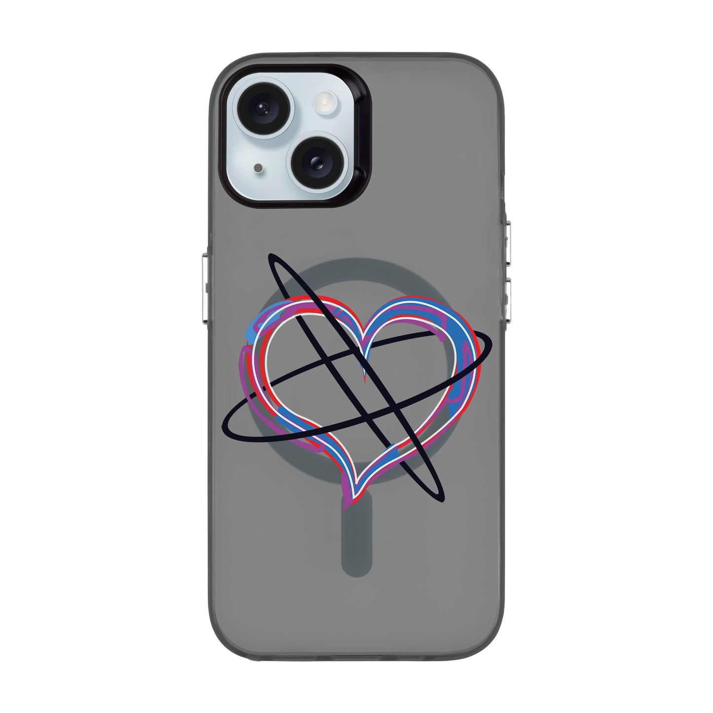 HEART ATTACK-iPhone 15 Hold Kılıf MagSafe Özellikli