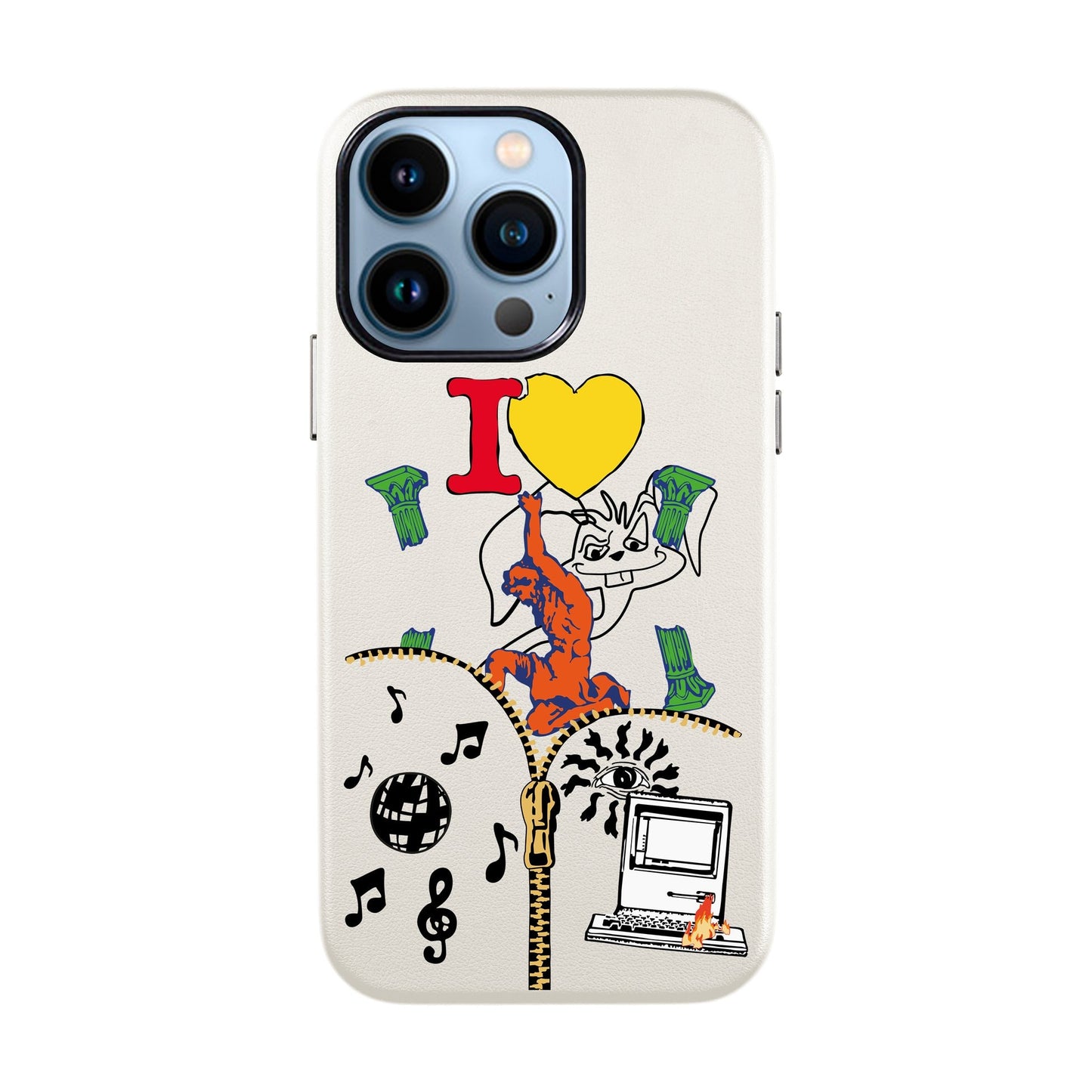 ANTIQUE-iPhone 13 Pro Leather Kılıf