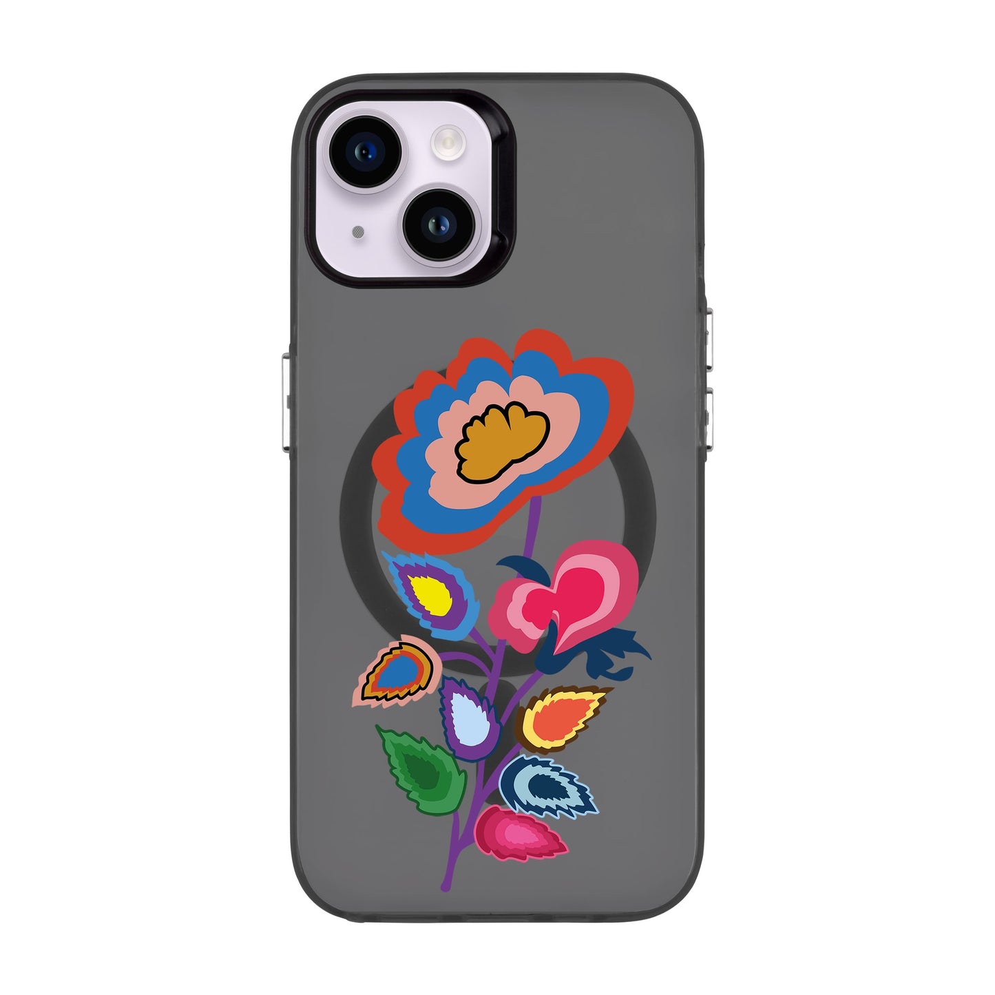KNITTED FLOWER-iPhone 14 Hold Kılıf MagSafe Özellikli
