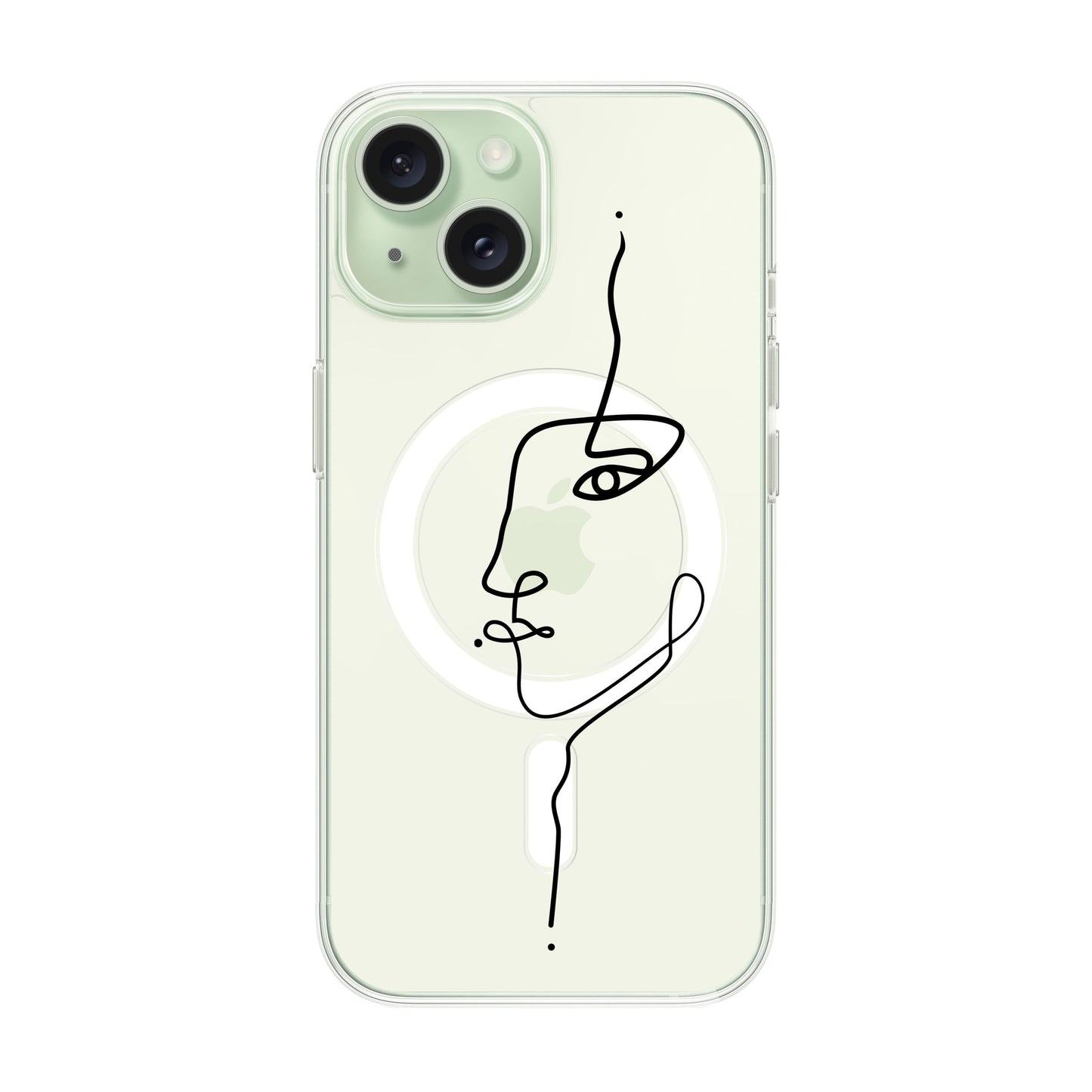 FACE-iPhone 15 Solid Kılıf MagSafe Özellikli