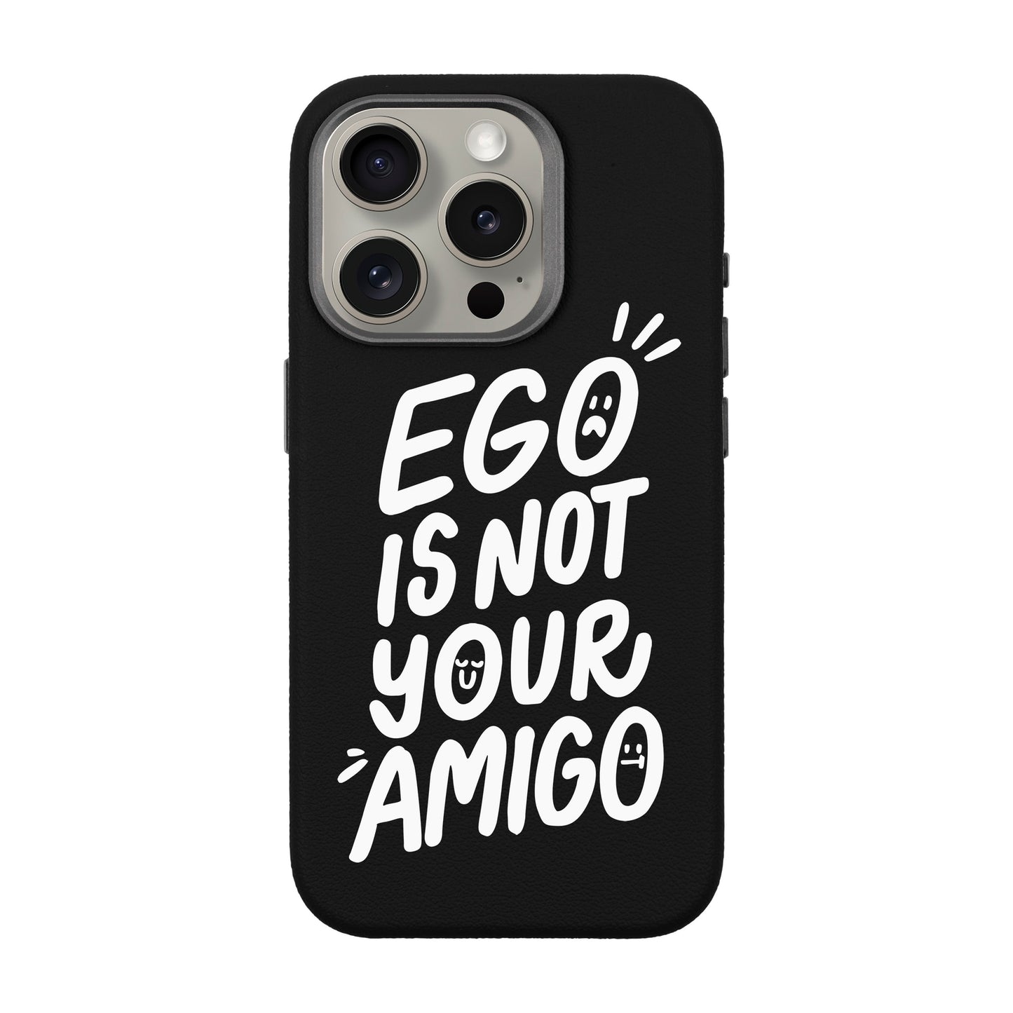 EGO-iPhone 15 Pro Leather Premium Kılıf MagSafe Özellikli