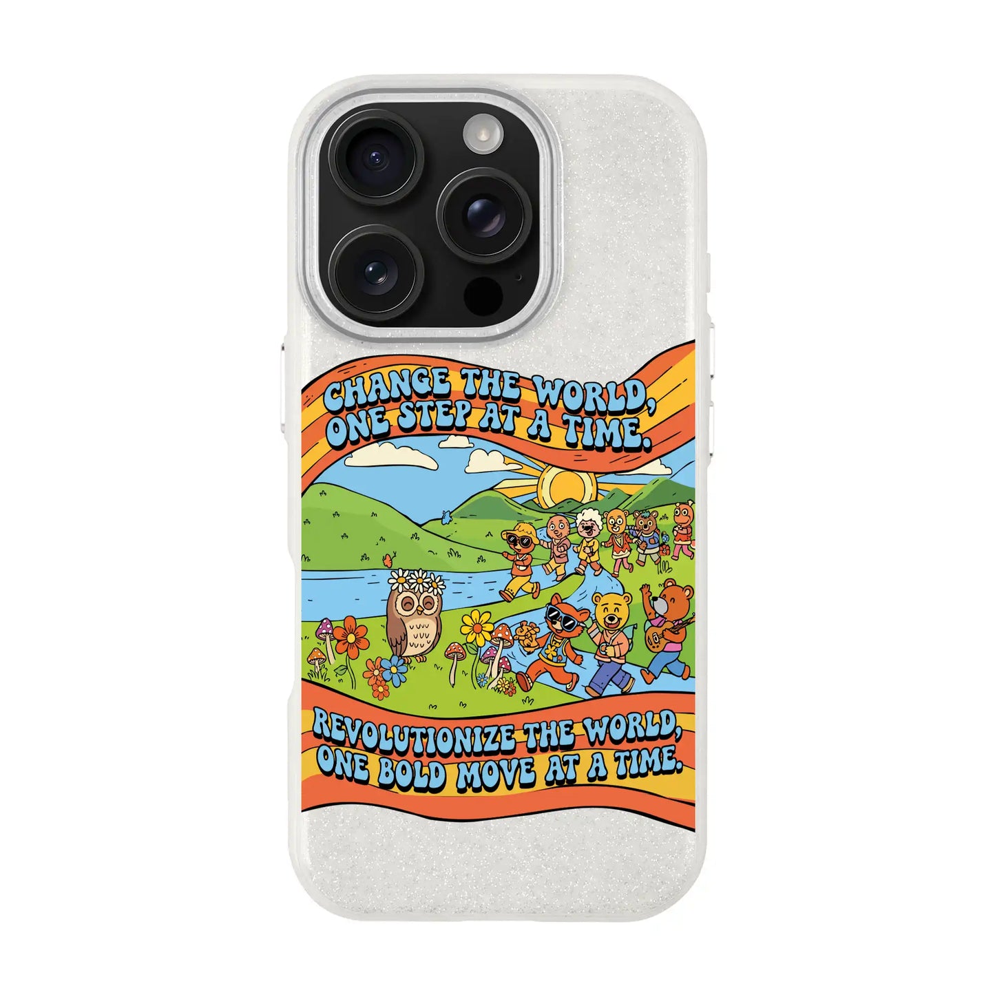 CHANGE THE WORLD-iPhone 16 Pro Radiant Kılıf MagSafe Özellikli