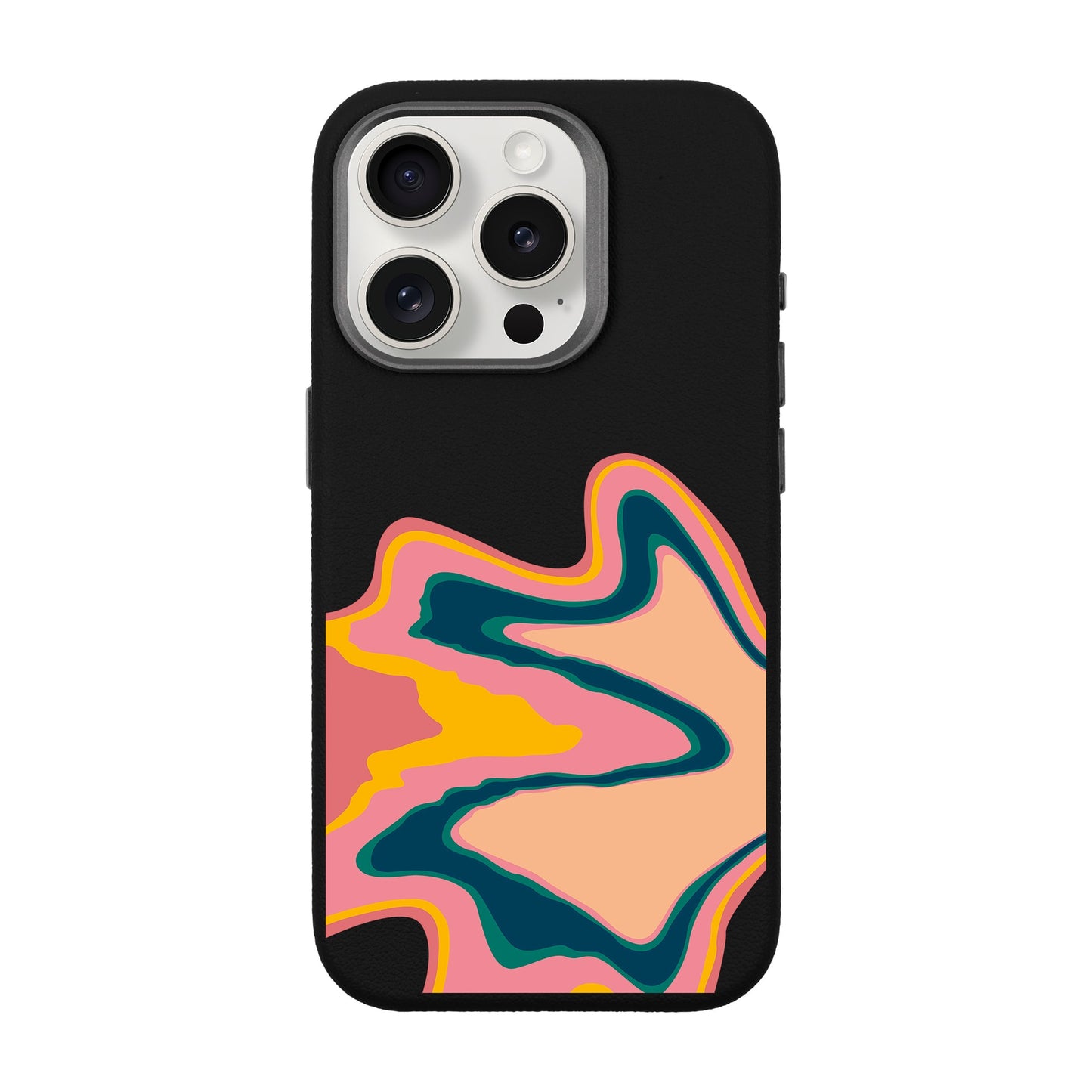 US IN ESSENCE-iPhone 15 Pro Leather Premium Kılıf MagSafe Özellikli