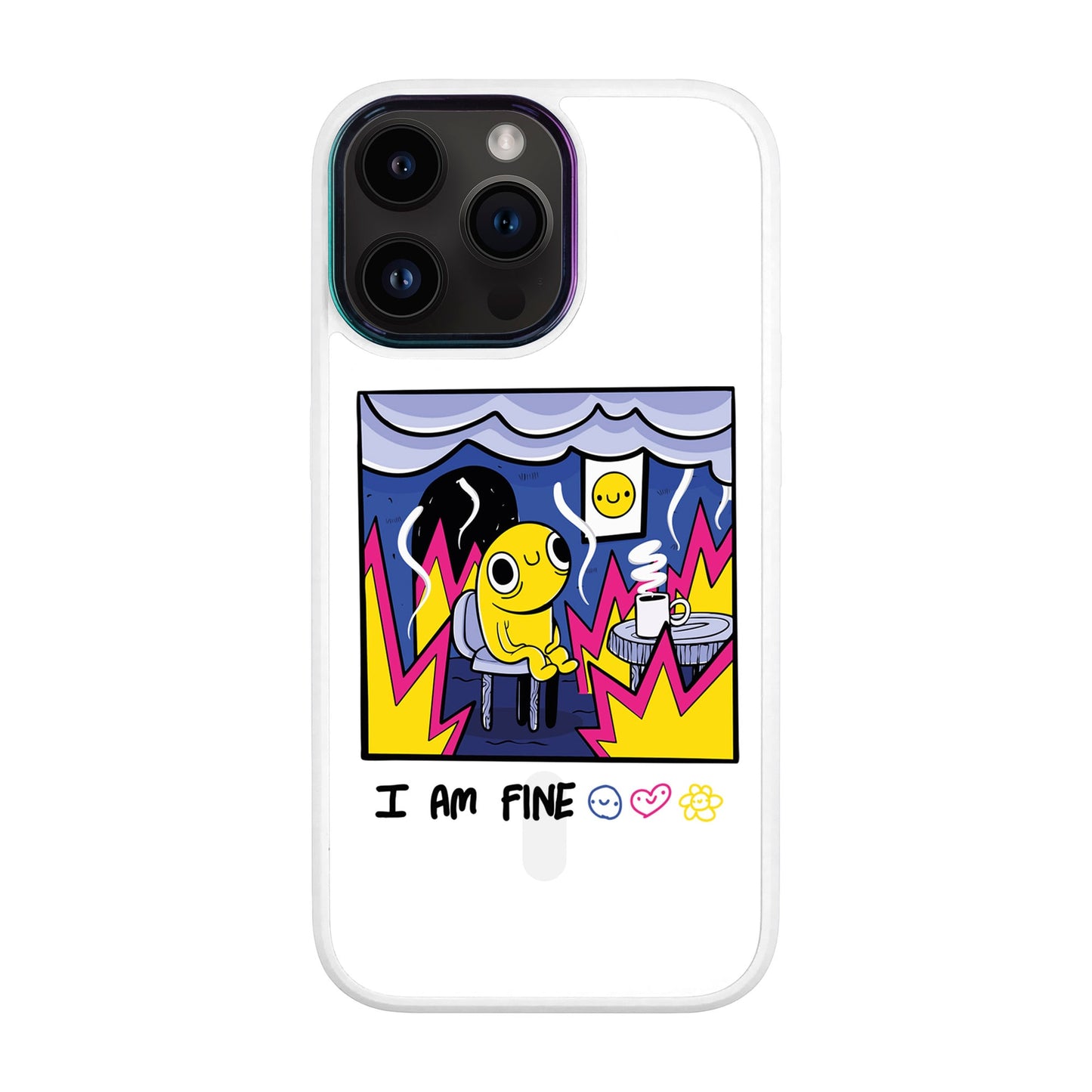 I AM FINE-iPhone 14 Pro Max Vigor Kılıf MagSafe Özellikli