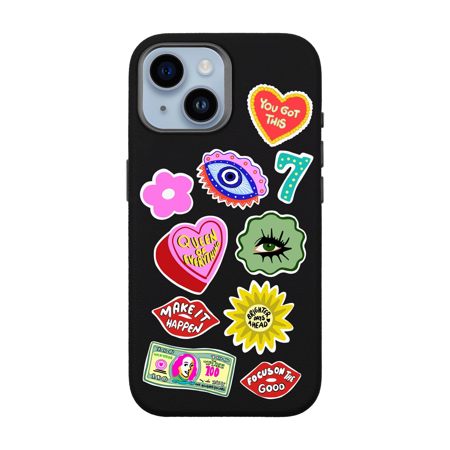 HM STICKERS-iPhone 13 Leather Premium Kılıf MagSafe Özellikli
