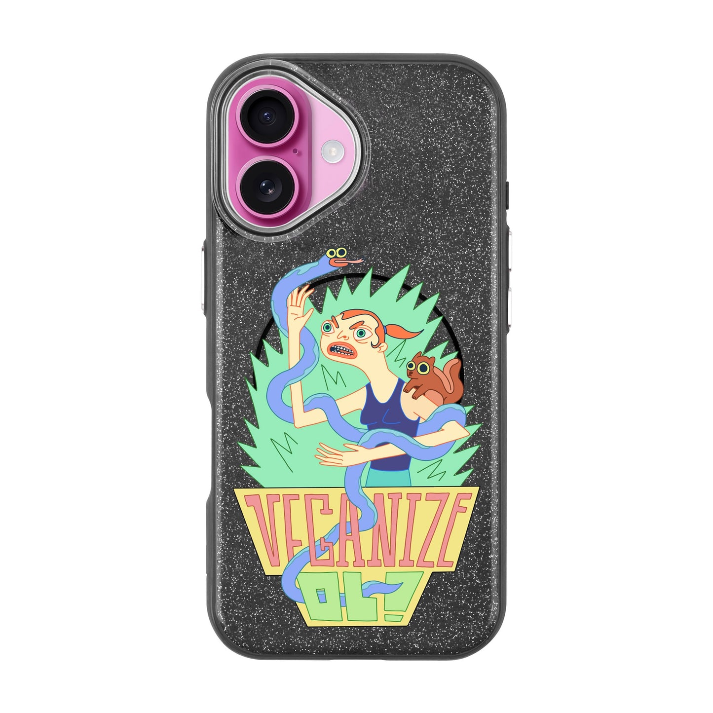 VEGANİZE-iPhone 16 Plus Radiant Kılıf MagSafe Özellikli