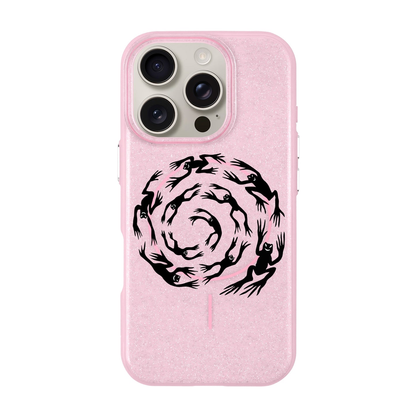 SWIRLING FROGS-iPhone 16 Pro Radiant Kılıf MagSafe Özellikli
