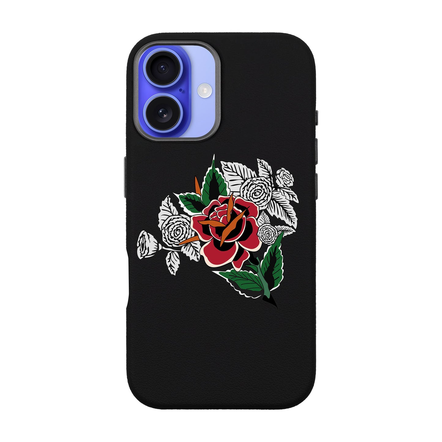 DRY ROSE-iPhone 16 Plus Leather Premium Kılıf MagSafe Özellikli