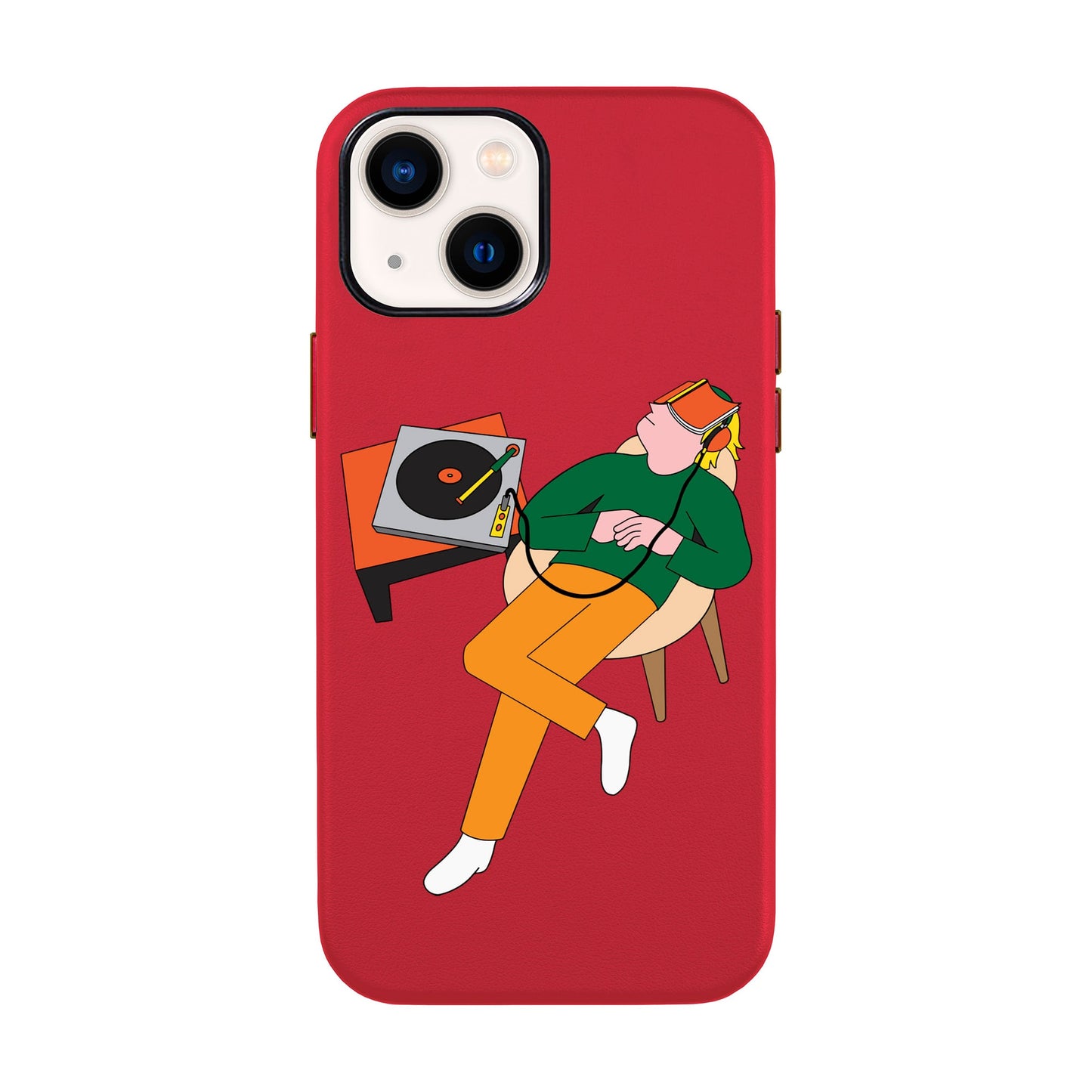 LAZY SUNDAY AFTERNOON-iPhone 14 Leather Kılıf