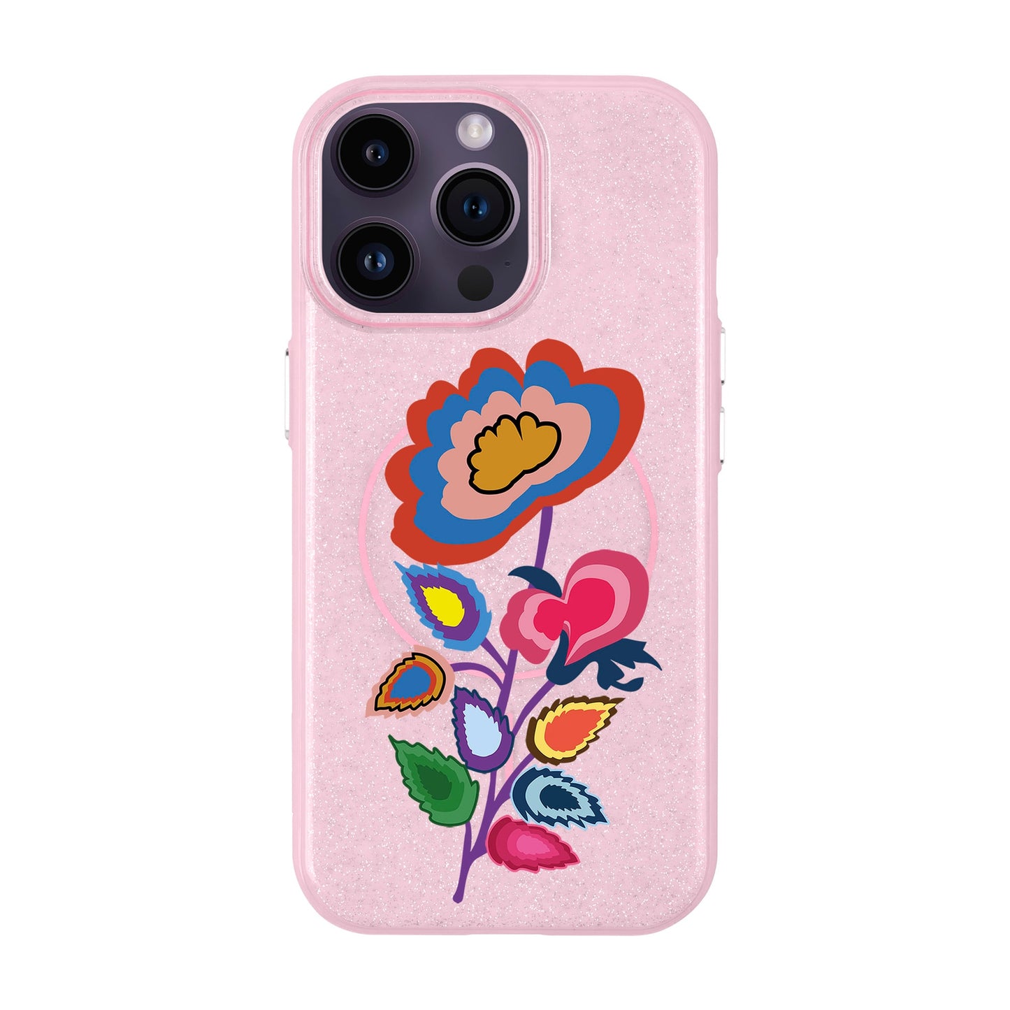 KNITTED FLOWER-iPhone 14 Pro Max Radiant Kılıf MagSafe Özellikli