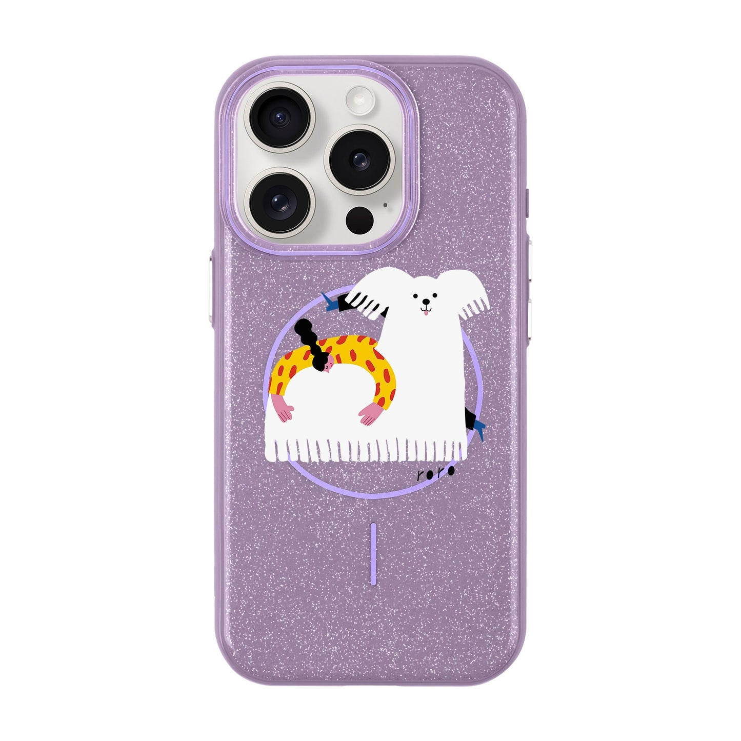 FANCY DOG-iPhone 15 Pro Radiant Kılıf MagSafe Özellikli