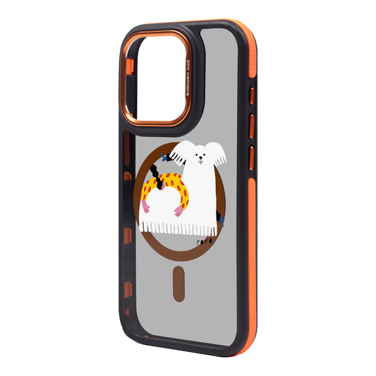 FANCY DOG-Dark Kılıf MagSafe Özellikli - iPhone 14 Pro