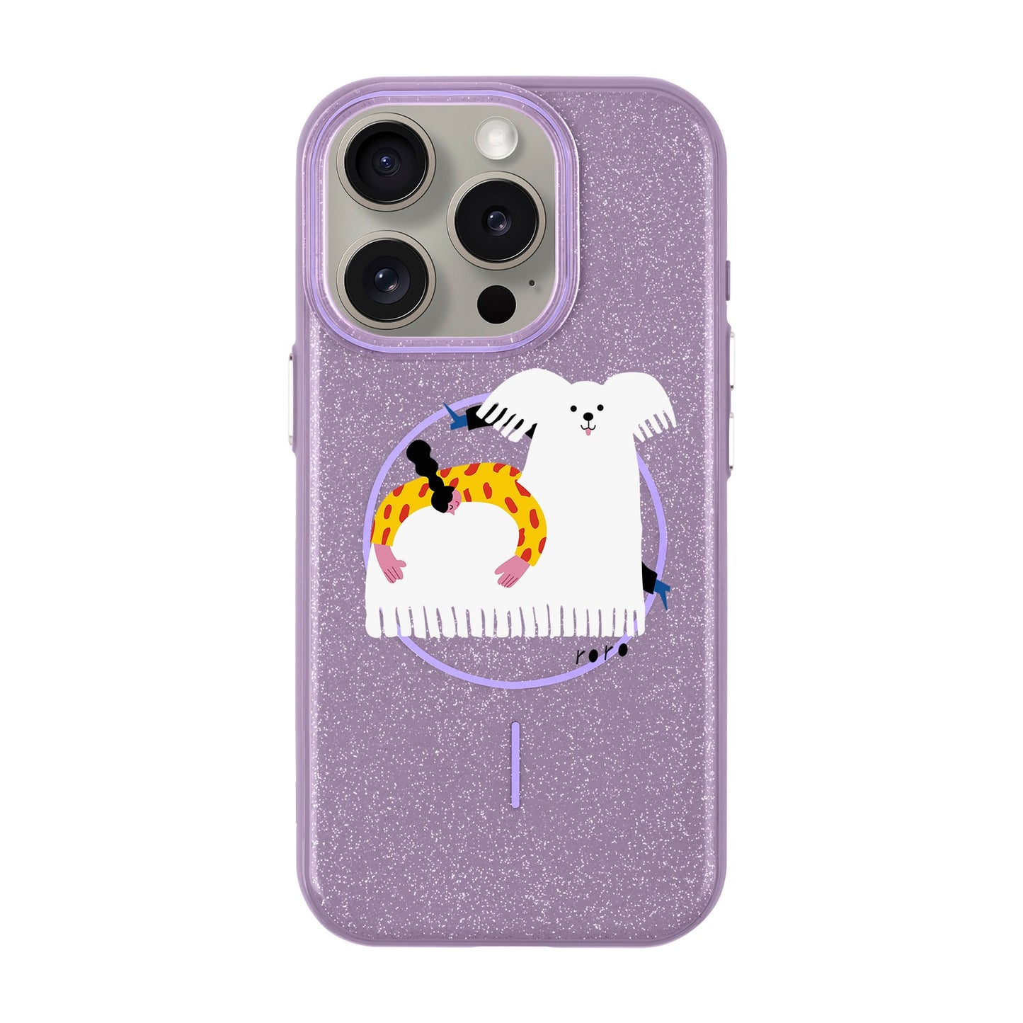FANCY DOG-iPhone 15 Pro Radiant Kılıf MagSafe Özellikli