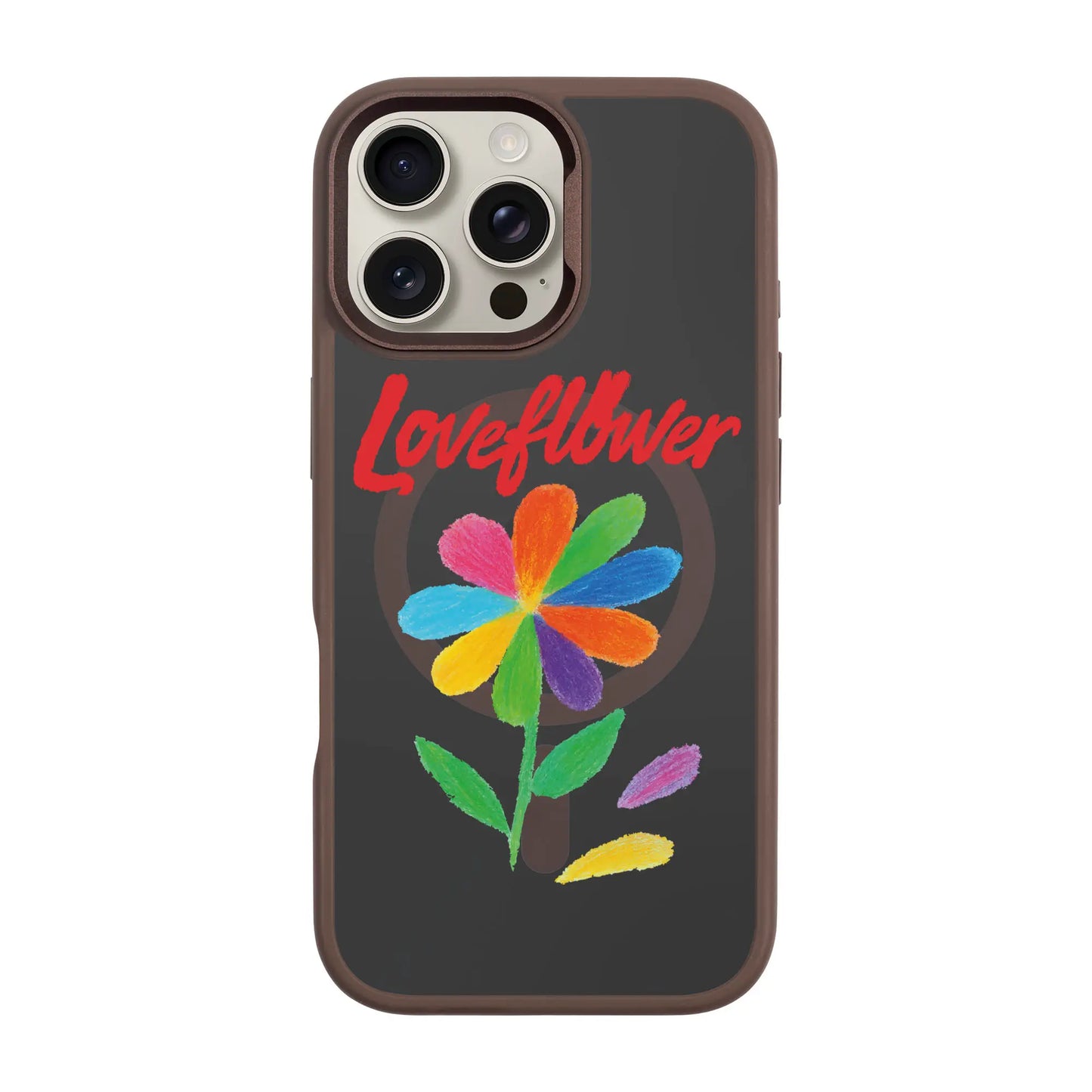 LOVE FLOWER-iPhone 16 Pro Max Rise Kılıf MagSafe Özellikli