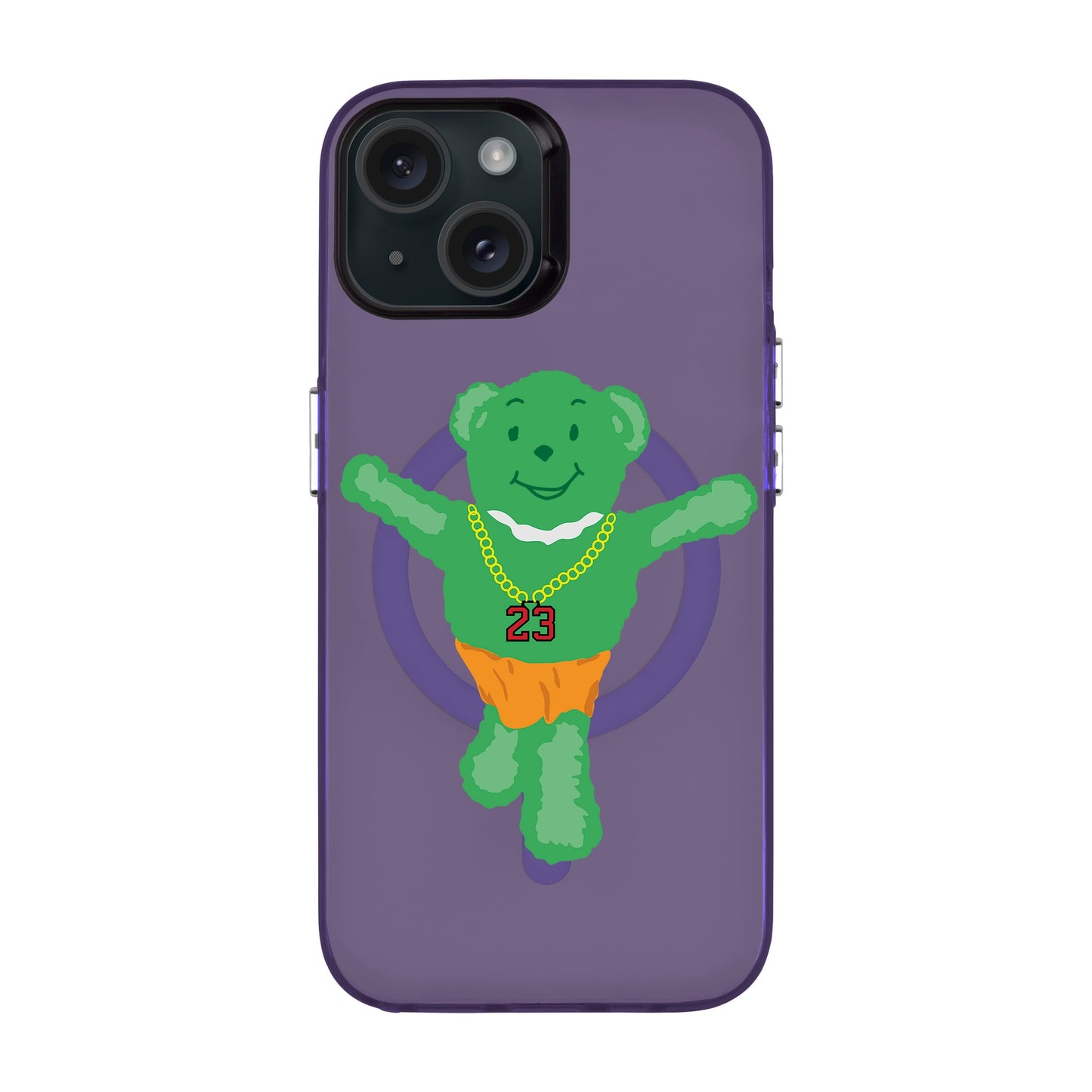 GREEN BEAR-iPhone 15 Hold Kılıf MagSafe Özellikli