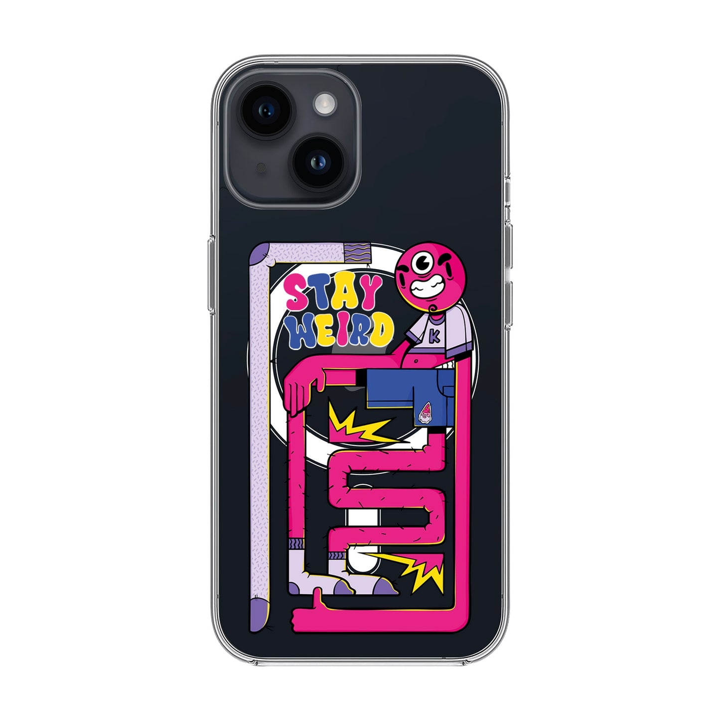 OG TOOTHY-iPhone 14 Solid Kılıf MagSafe Özellikli