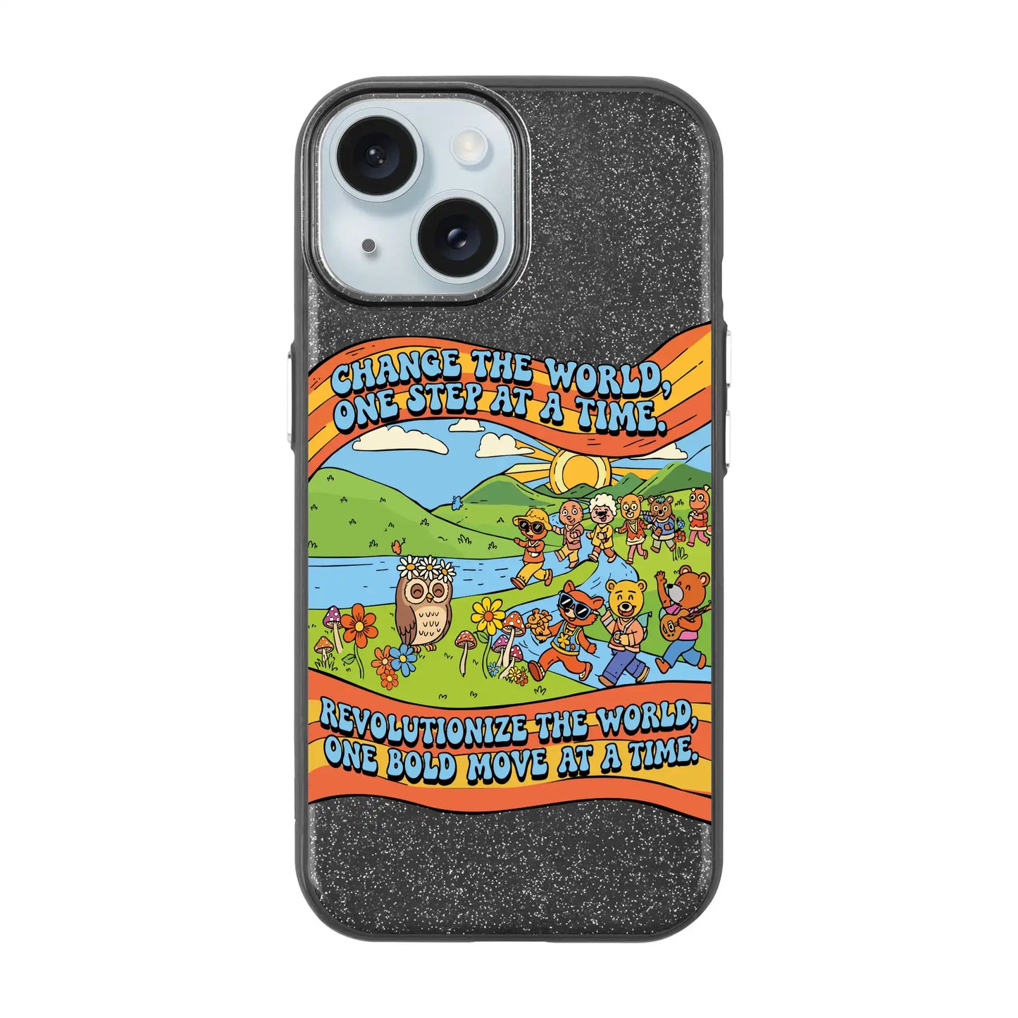 CHANGE THE WORLD-iPhone 15 Radiant Kılıf MagSafe Özellikli