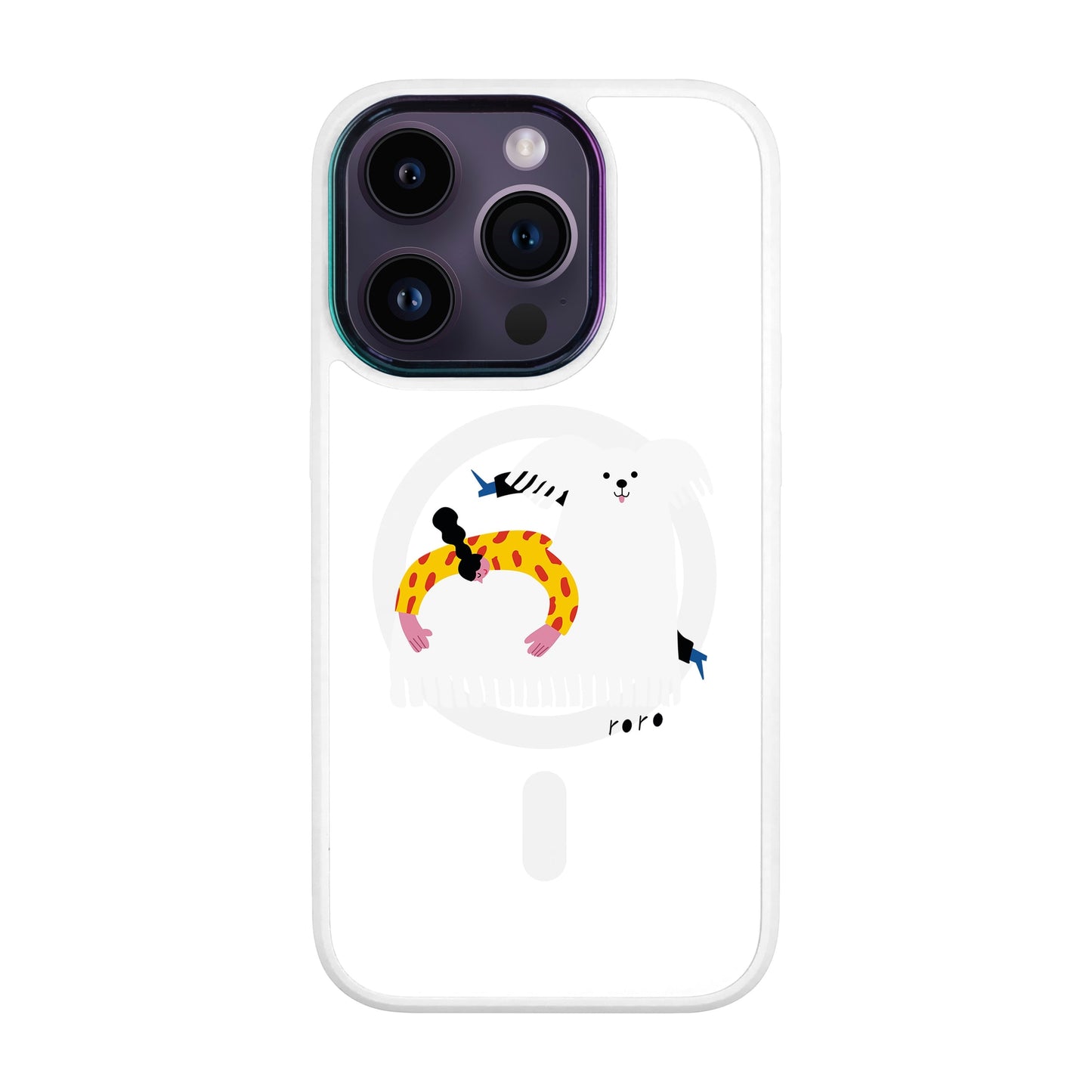 FANCY DOG-iPhone 13 Pro Vigor Kılıf MagSafe Özellikli