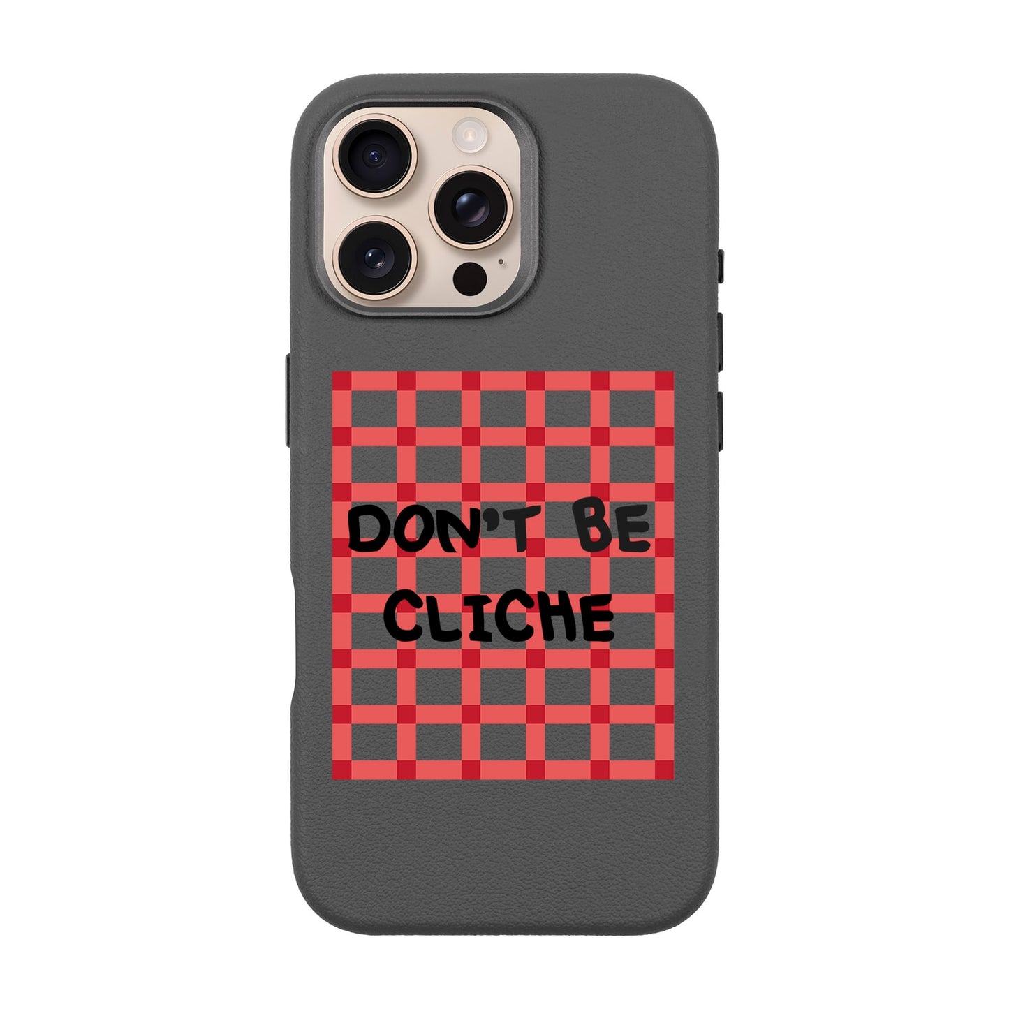 DON'T BE CLICHE-iPhone 16 Pro Max Leather Premium Kılıf MagSafe Özellikli