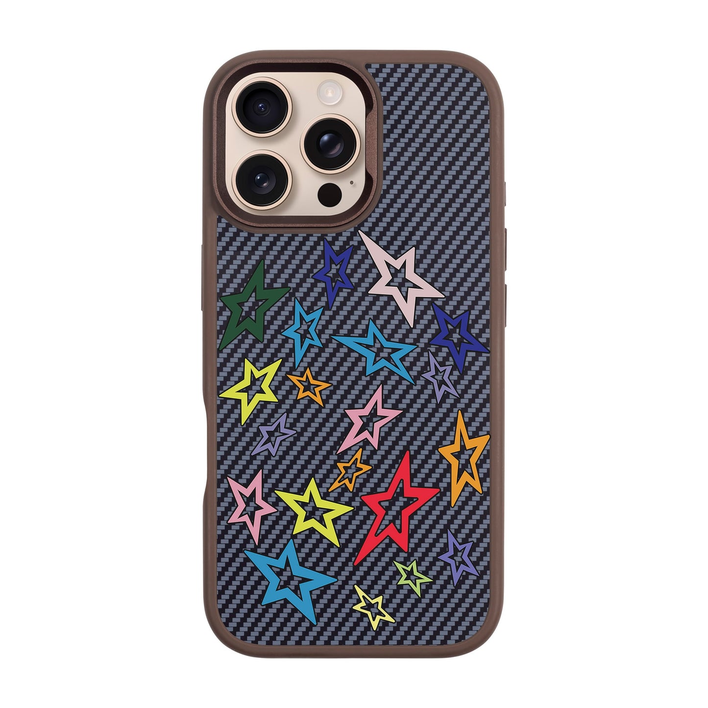 STAR-iPhone 16 Pro Max Plaid Kılıf MagSafe Özellikli