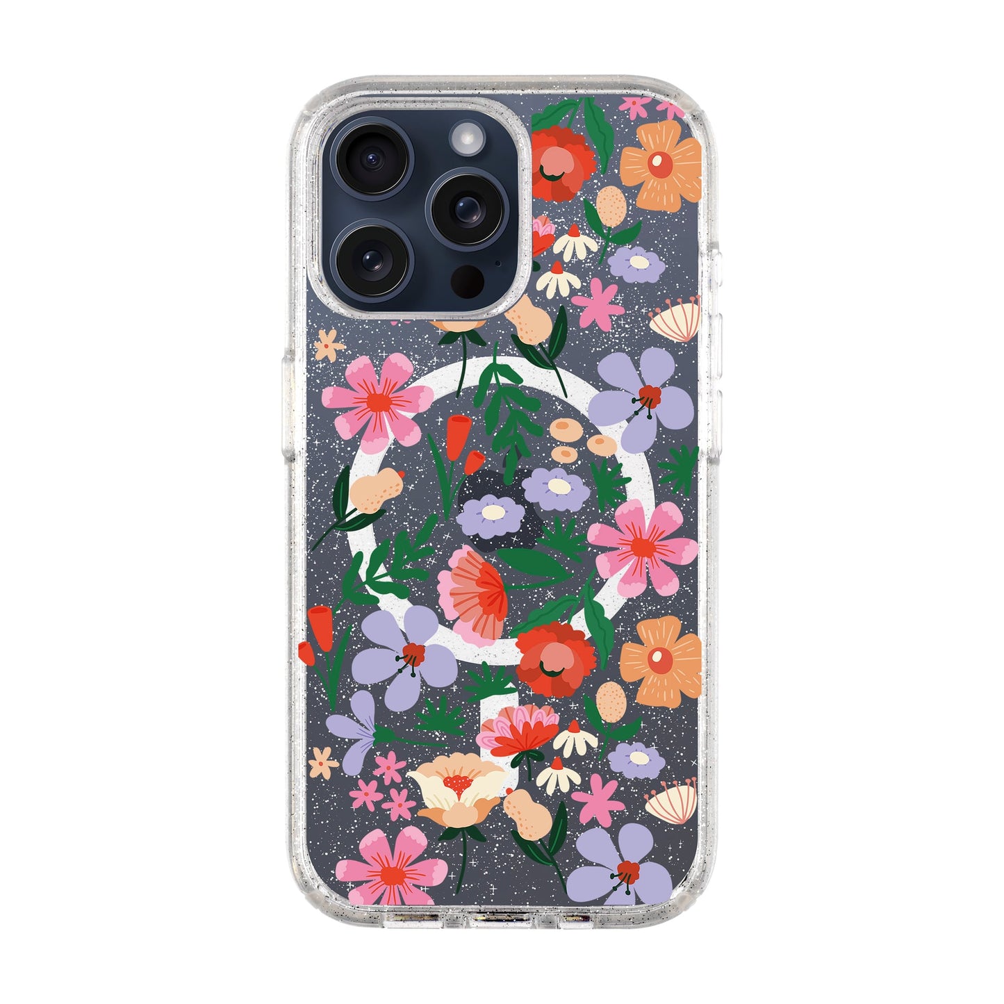 GRACIOUS-iPhone 15 Pro Max Shiny Kılıf MagSafe Özellikli