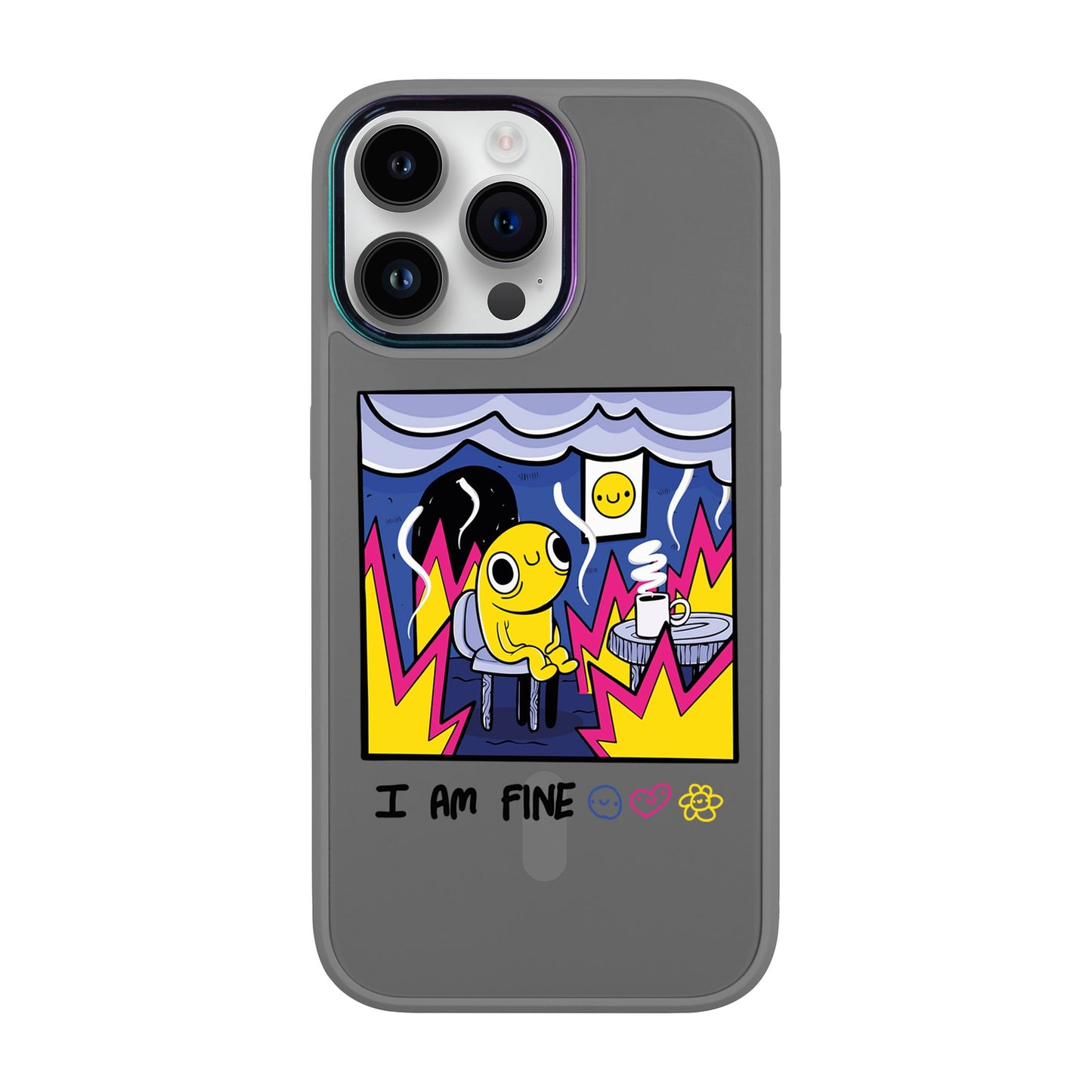 I AM FINE-iPhone 14 Pro Max Vigor Kılıf MagSafe Özellikli