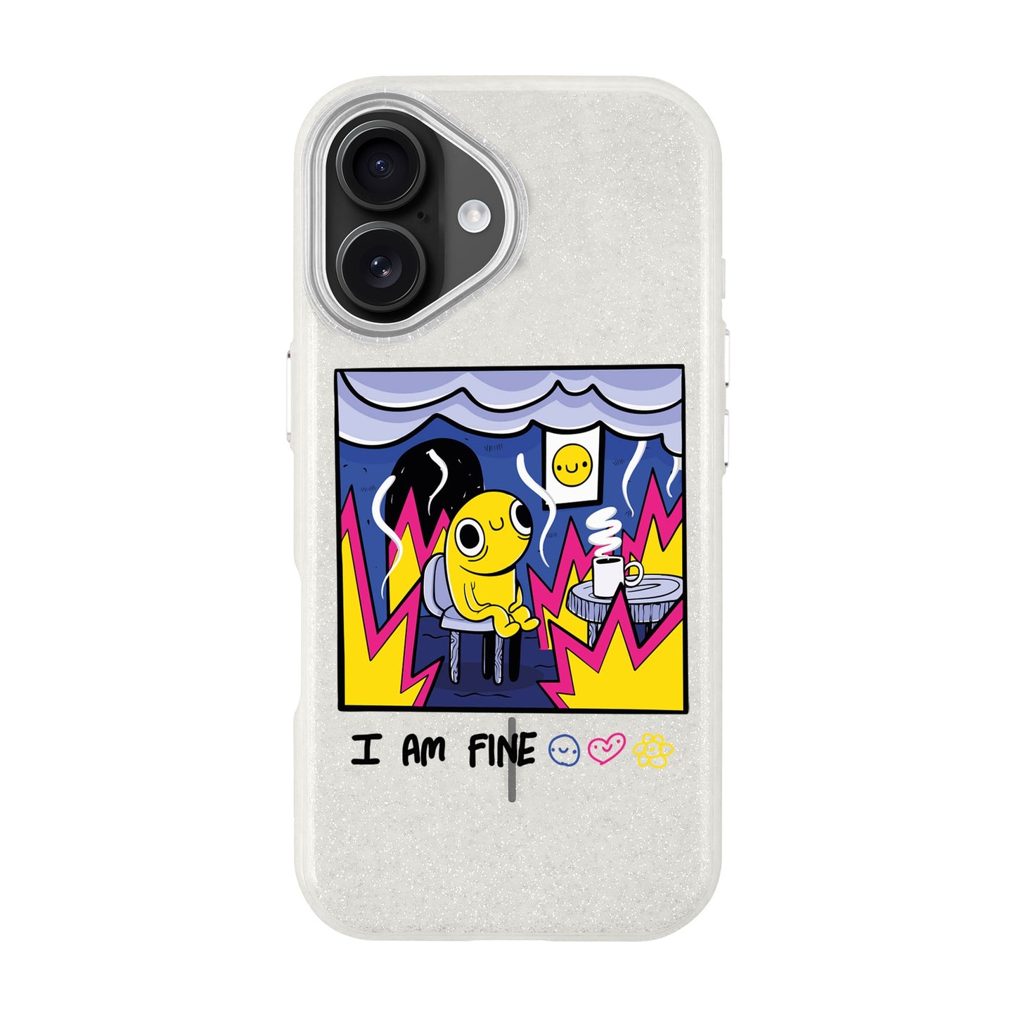 I AM FINE-iPhone 16 Radiant Kılıf MagSafe Özellikli