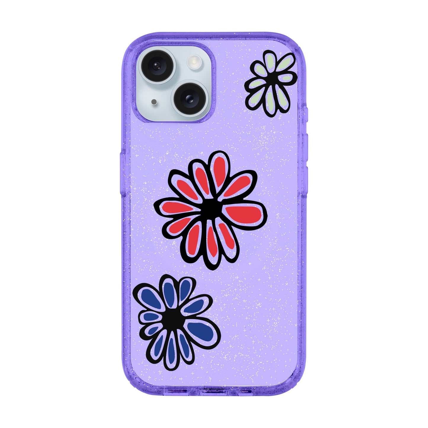 FLORIST-iPhone 15 Shiny Kılıf MagSafe Özellikli